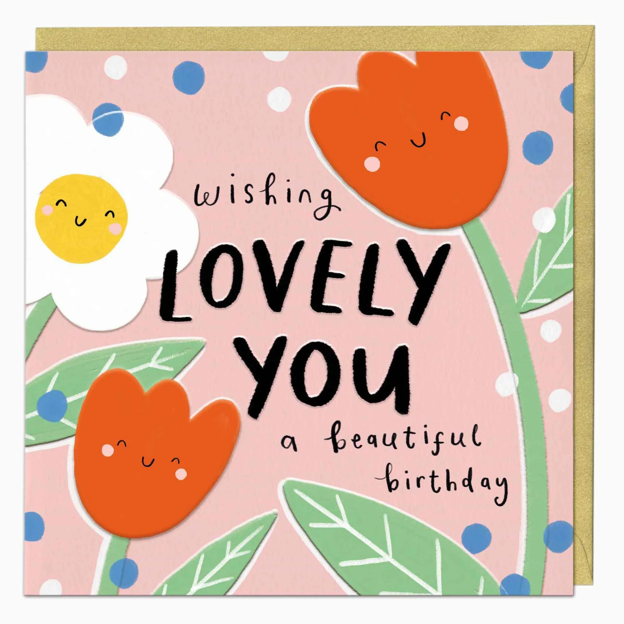 Valentine's Day|Birthday*Whistlefish Lovely You Floral Birthday Card