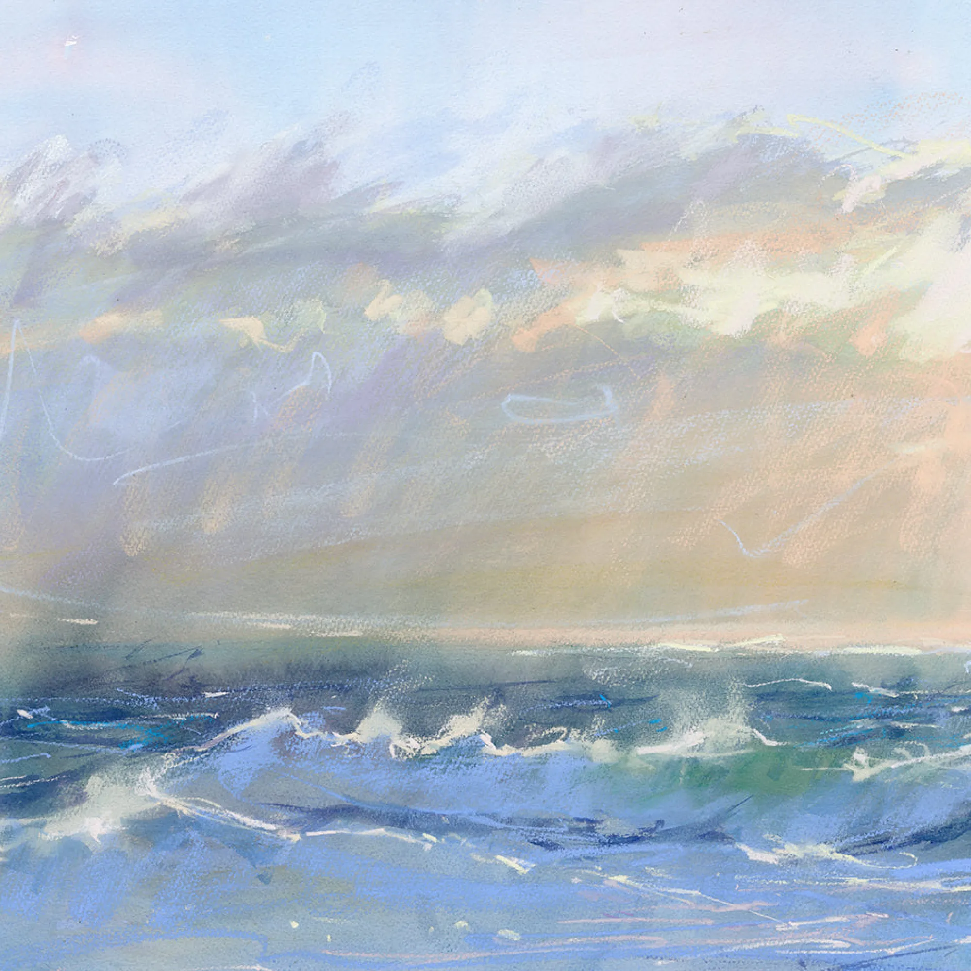Unframed Prints*Whistlefish Lowering Sun Art Print