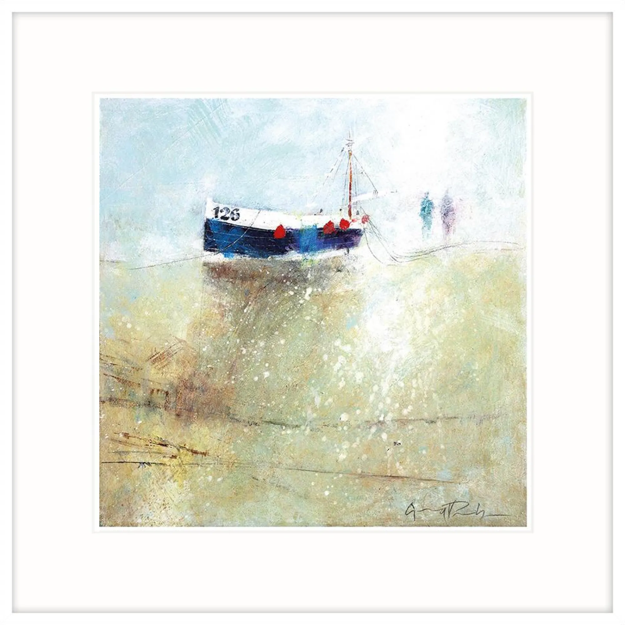 Framed Prints*Whistlefish Lowtide Mist Framed Print