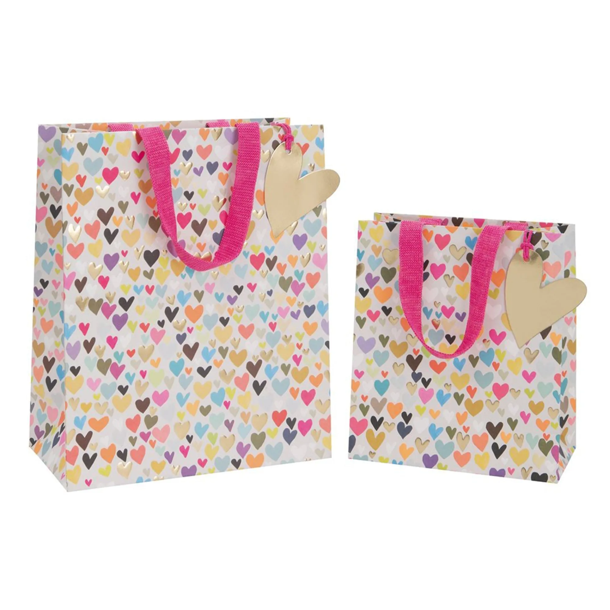 Gift Bags|Gift Bags*Whistlefish Luxury Besotted Hearts Medium Gift Bag