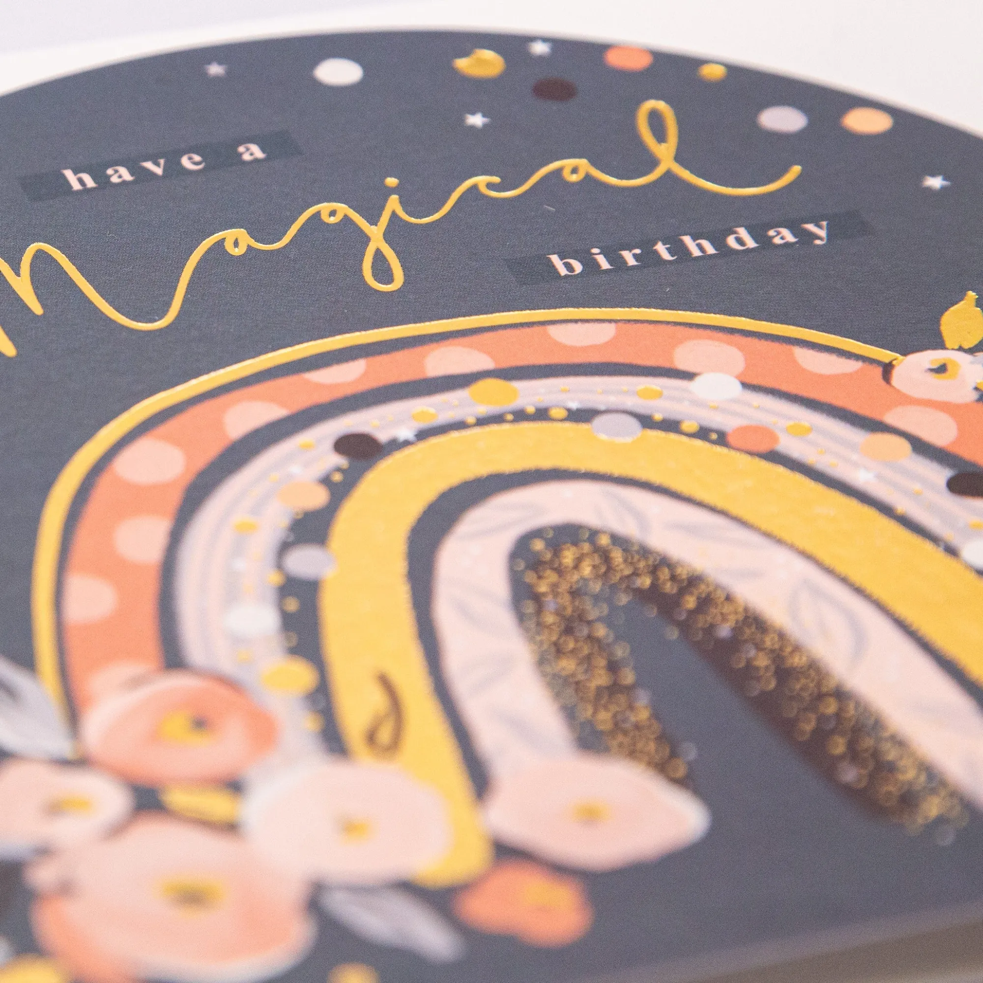 Birthday|For Her*Whistlefish Magical Rainbow Birthday Arch Card