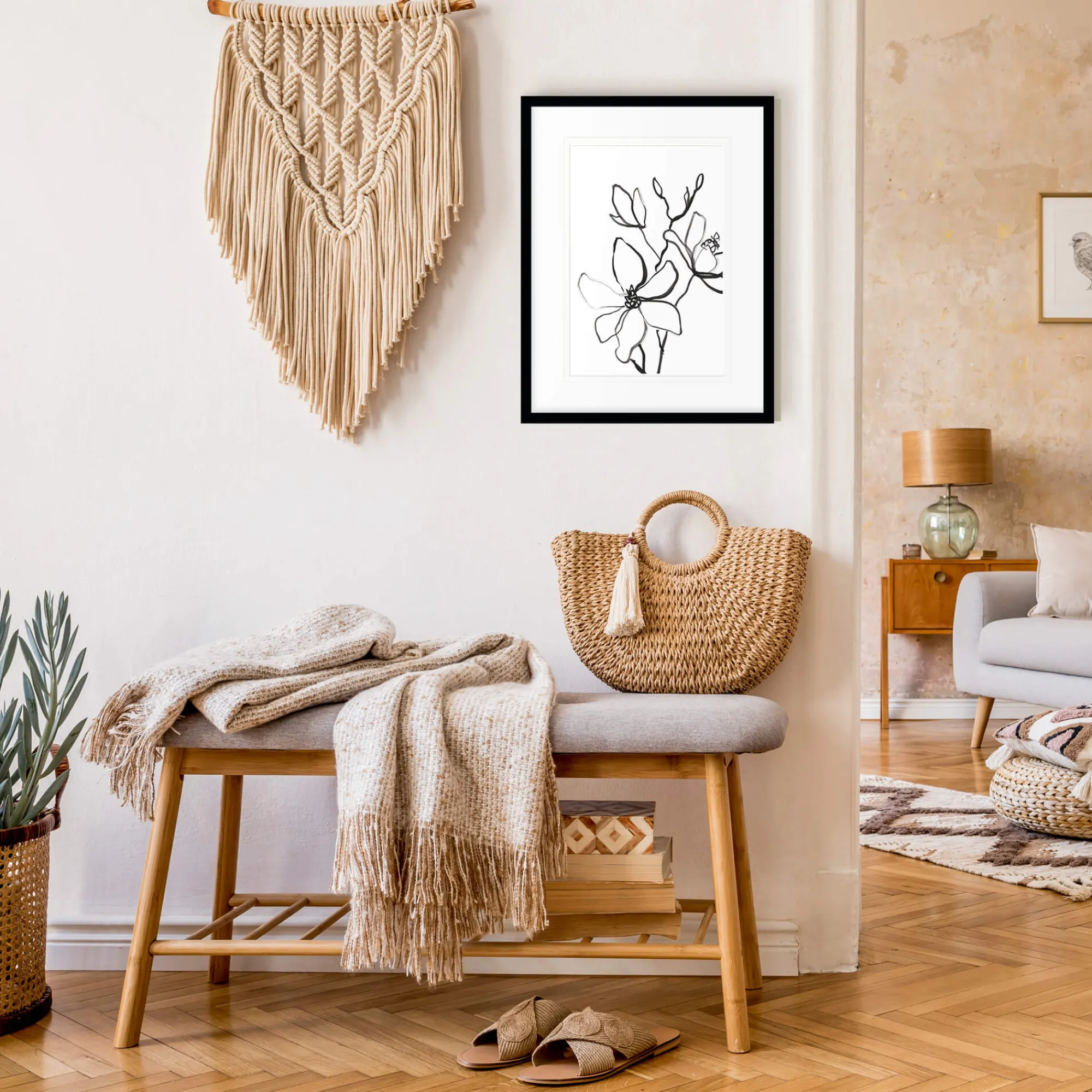 Floral & Flowers|Framed Prints*Whistlefish Magnolia Framed Print