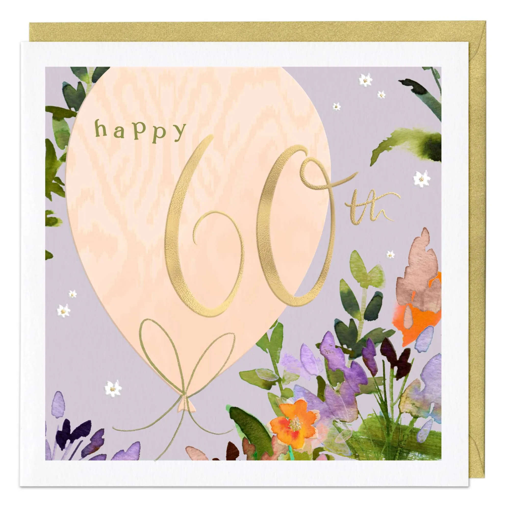 Birthday|Birthday*Whistlefish Majestic 60th Luxury Birthday Card