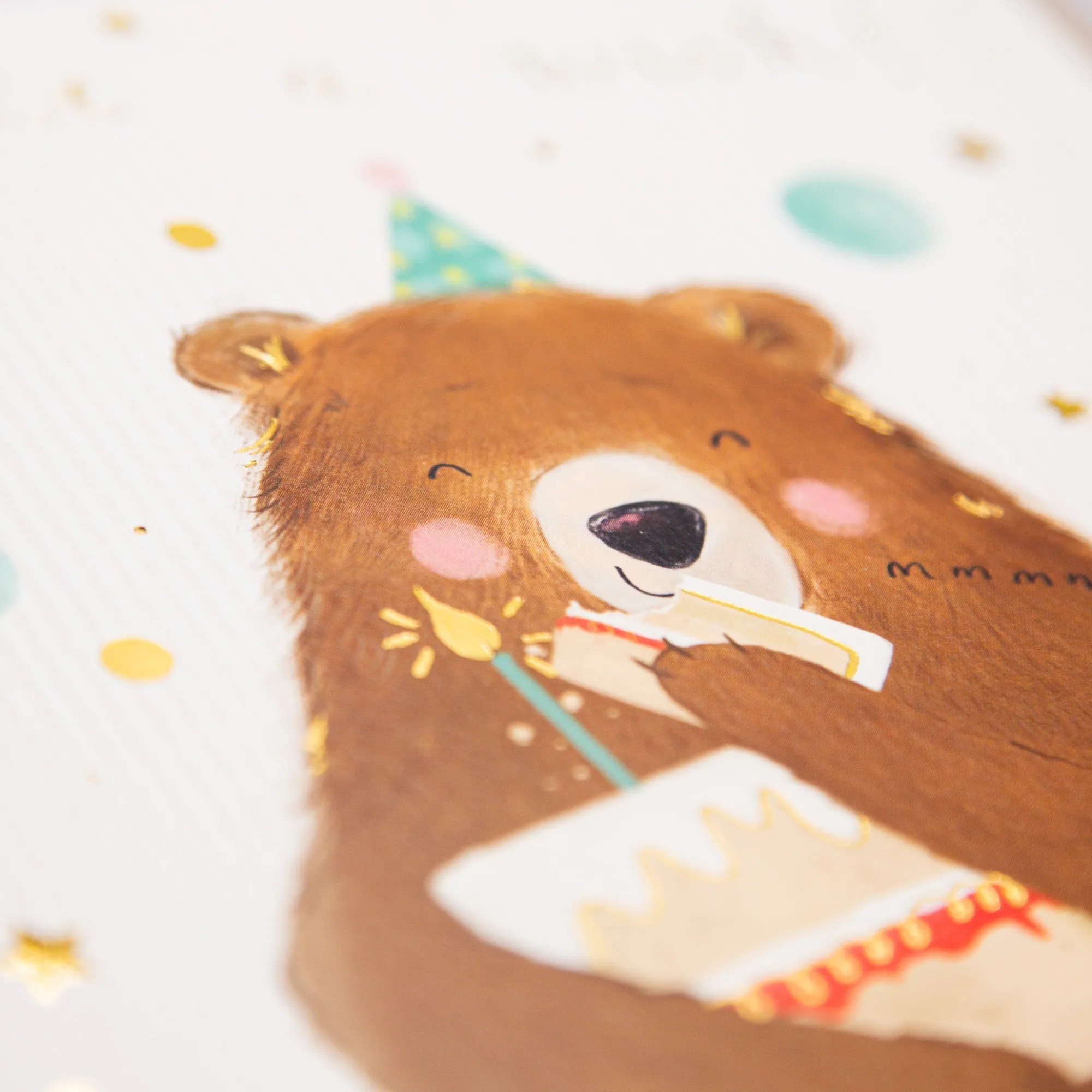 Birthday|For Children*Whistlefish Make A Wish Bear Birthday Card