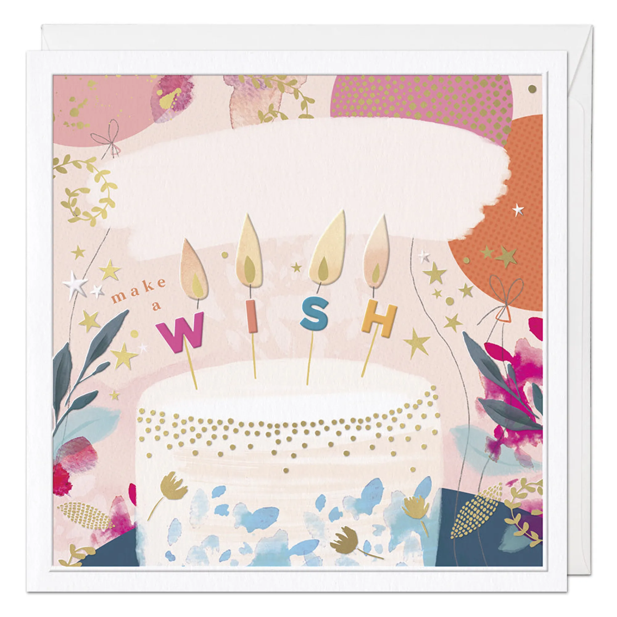 Birthday|Birthday*Whistlefish Make A Wish Luxury Birthday Card