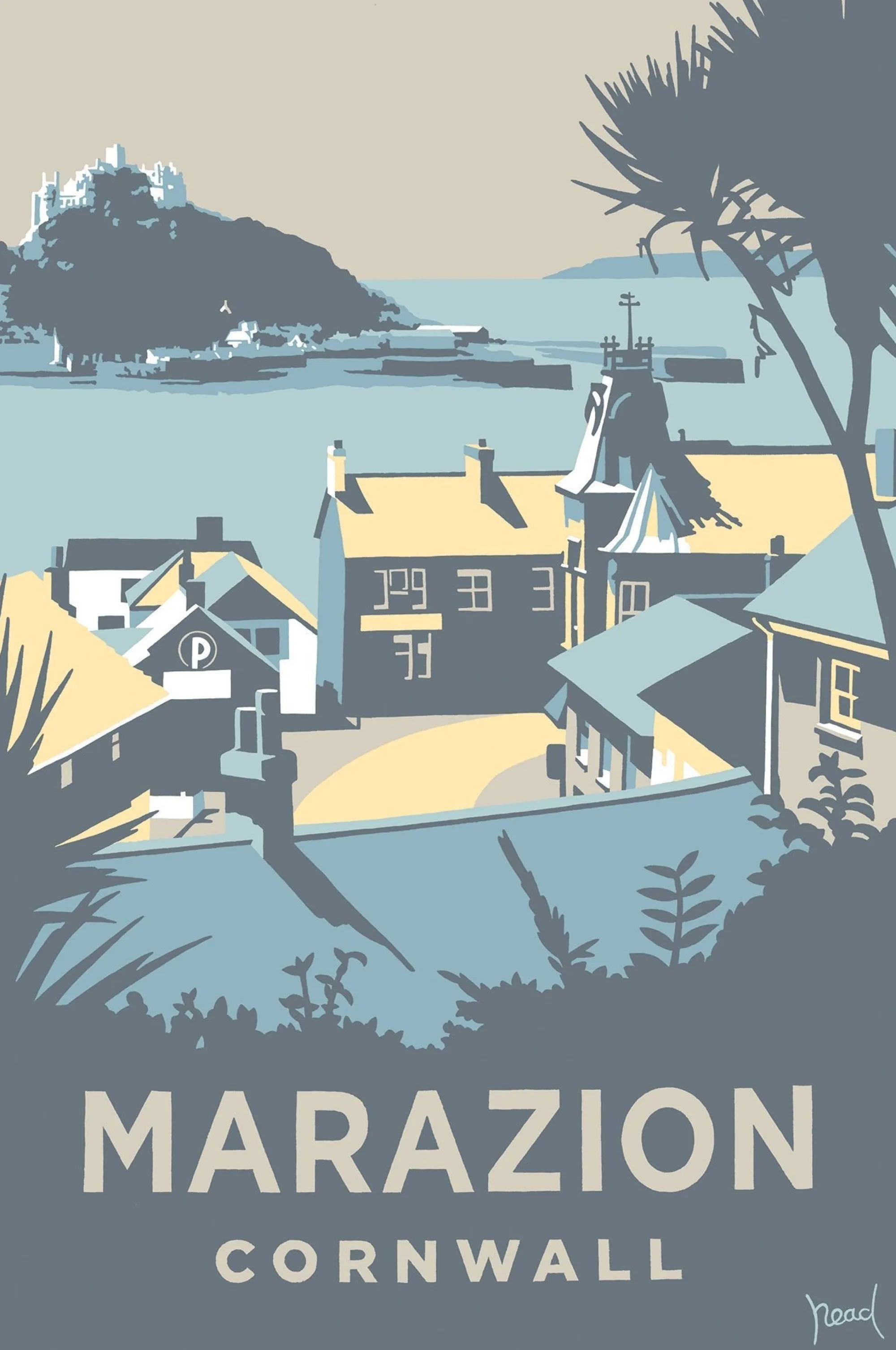 Unframed Prints*Whistlefish Marazion Art Print