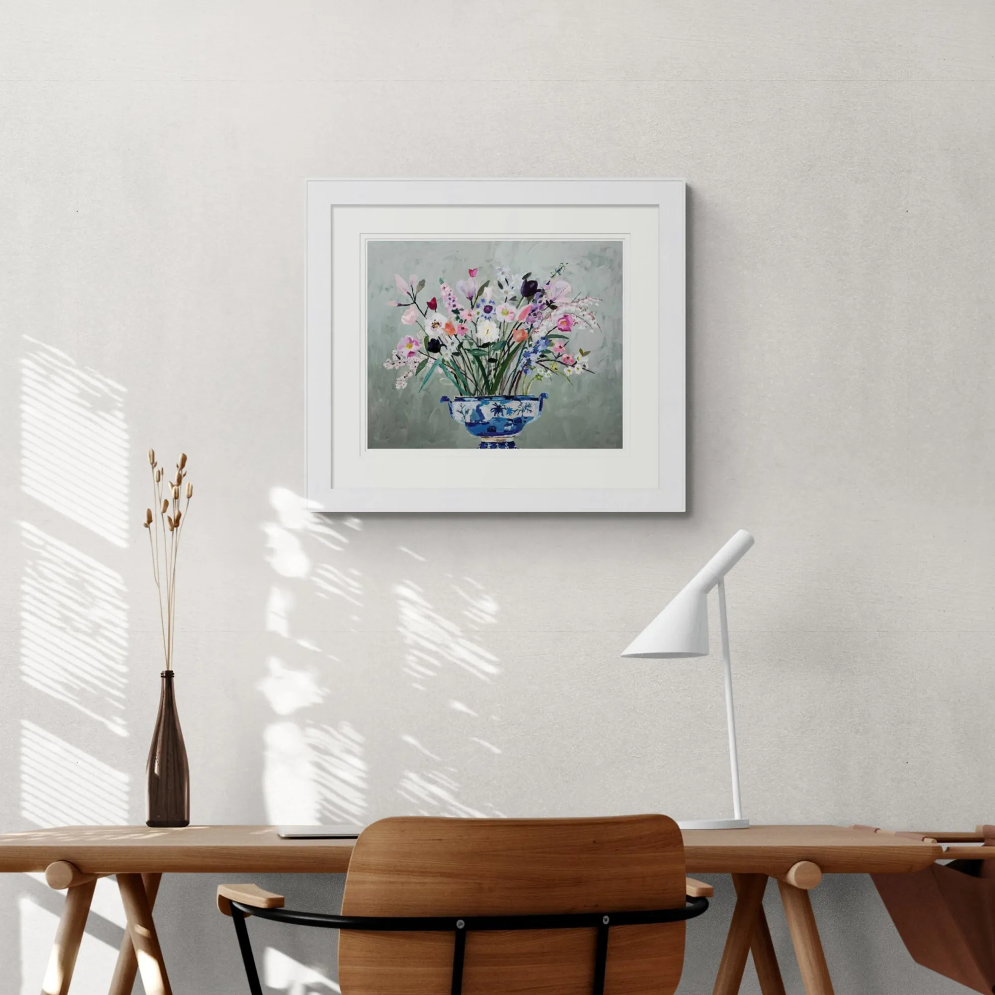 Floral & Flowers|Framed Prints*Whistlefish Mary's Flowers Large Framed Print