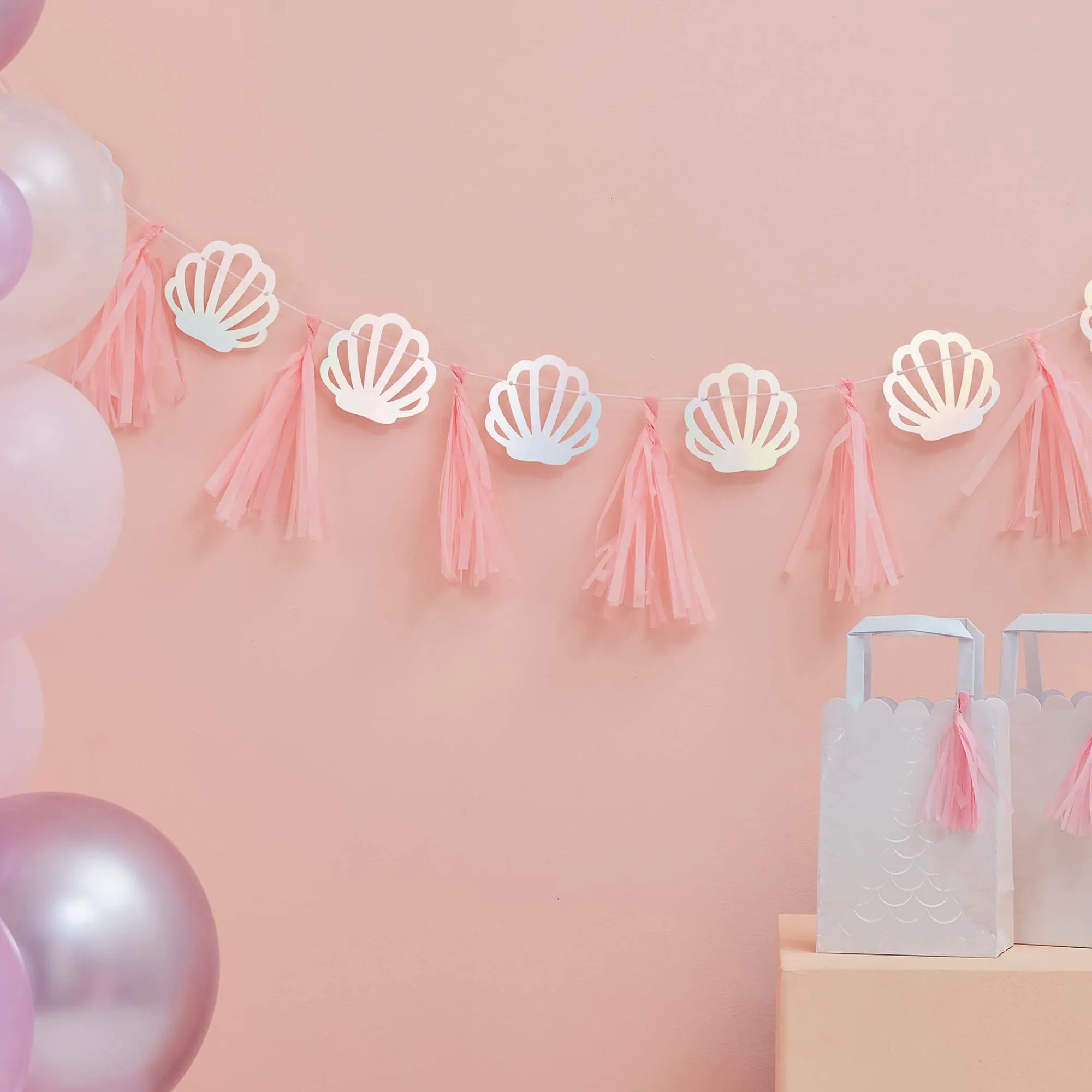 Decorations|Bunting & Garlands*Whistlefish Mermaid Magic Tassel Garland