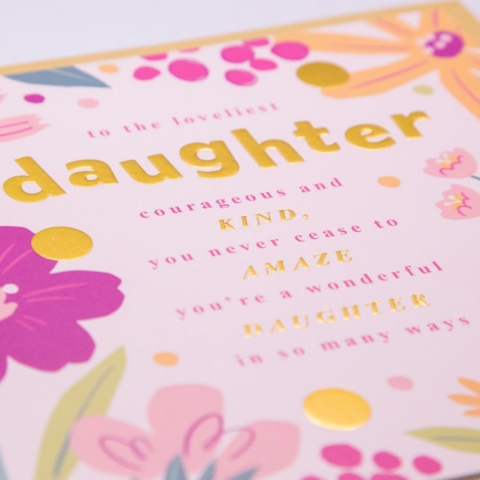 Just To Say*Whistlefish Message To Daughter Art Card