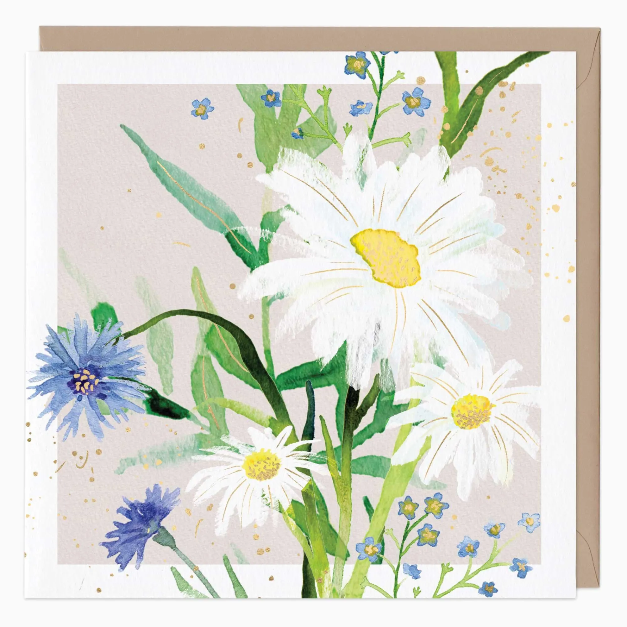 Mother's Day*Whistlefish Messy Daisies Art Card