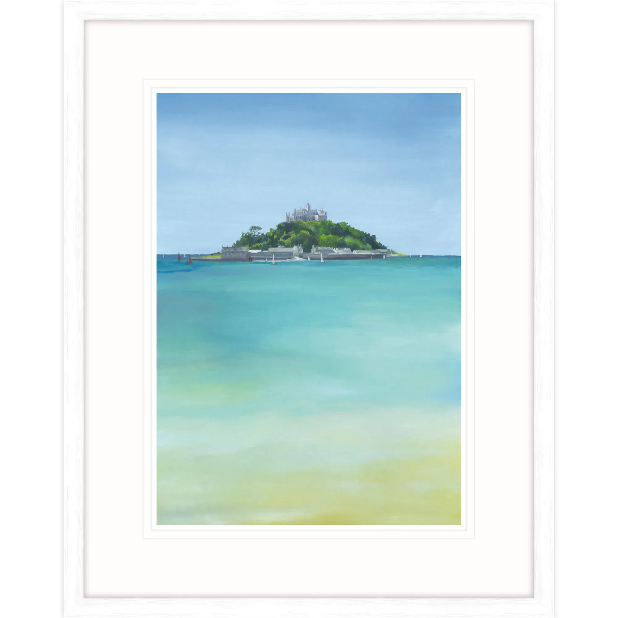 Coastal Scenes|Framed Prints*Whistlefish Michaels Mount Framed Print