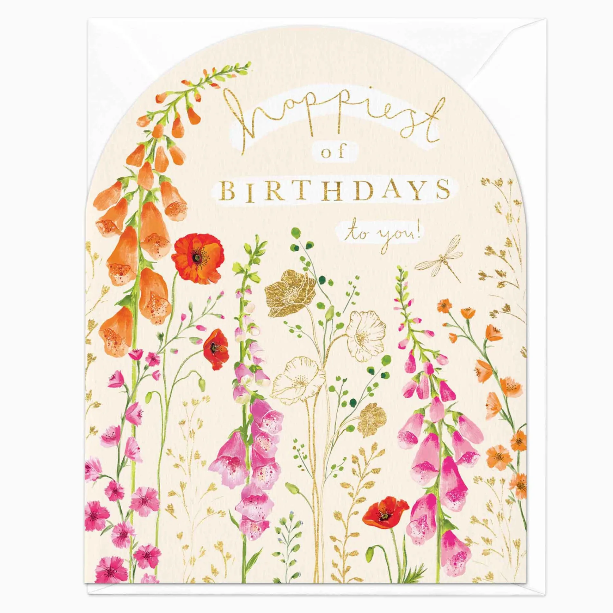 Birthday|For Her*Whistlefish Mixed Colour Flowers Birthday Card