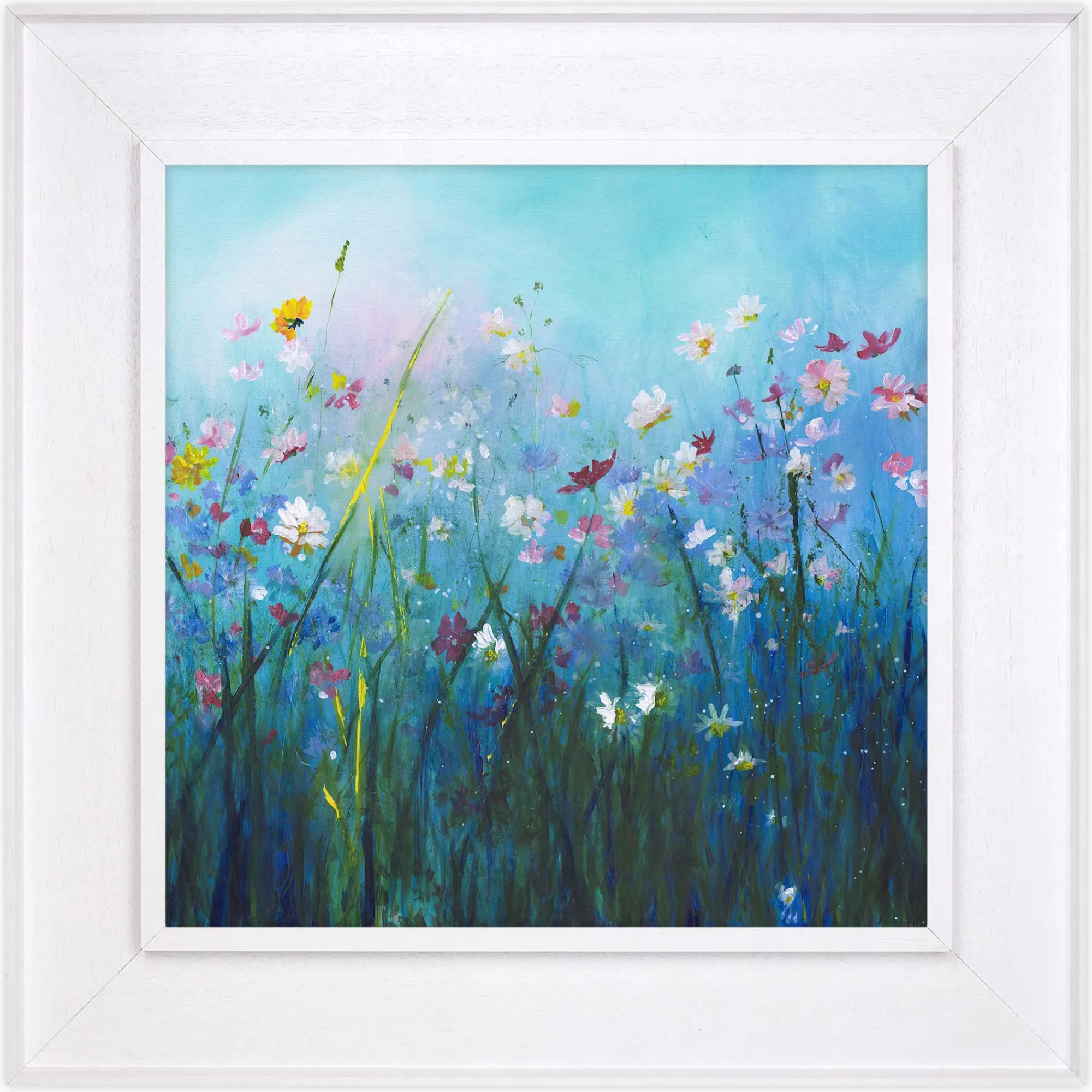 Floral & Flowers|Framed Canvas*Whistlefish Mone't Tray Framed Canvas