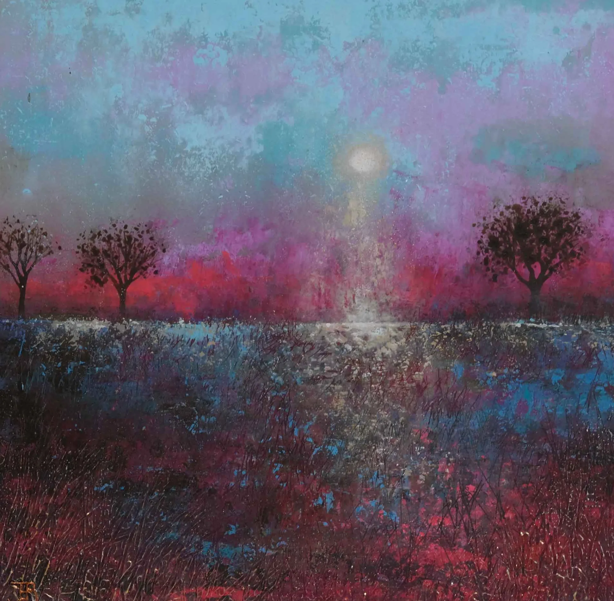 Unframed Prints*Whistlefish Moon Shimmer Med Art Print
