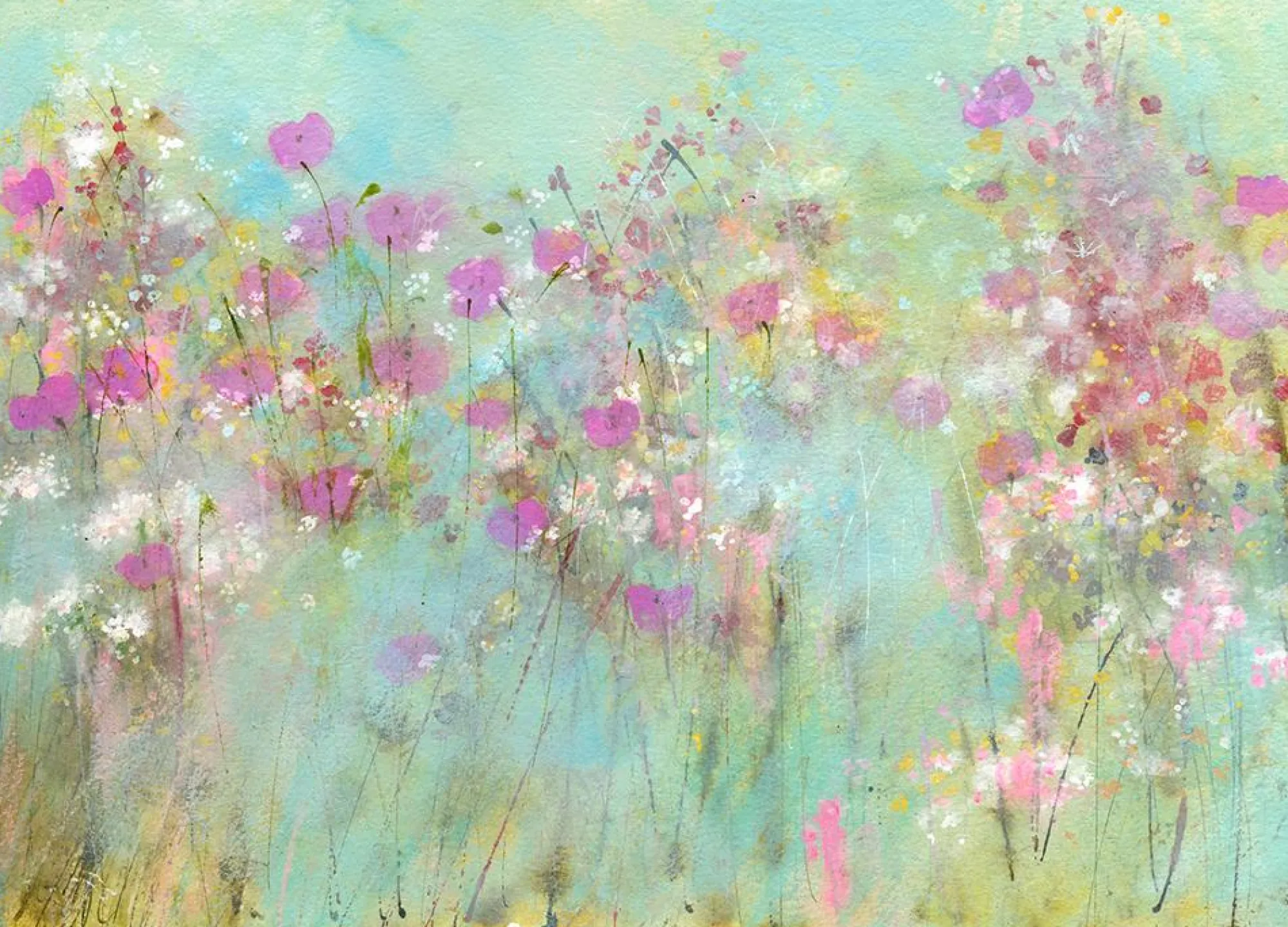 Unframed Prints*Whistlefish Morning Meadow Art Print