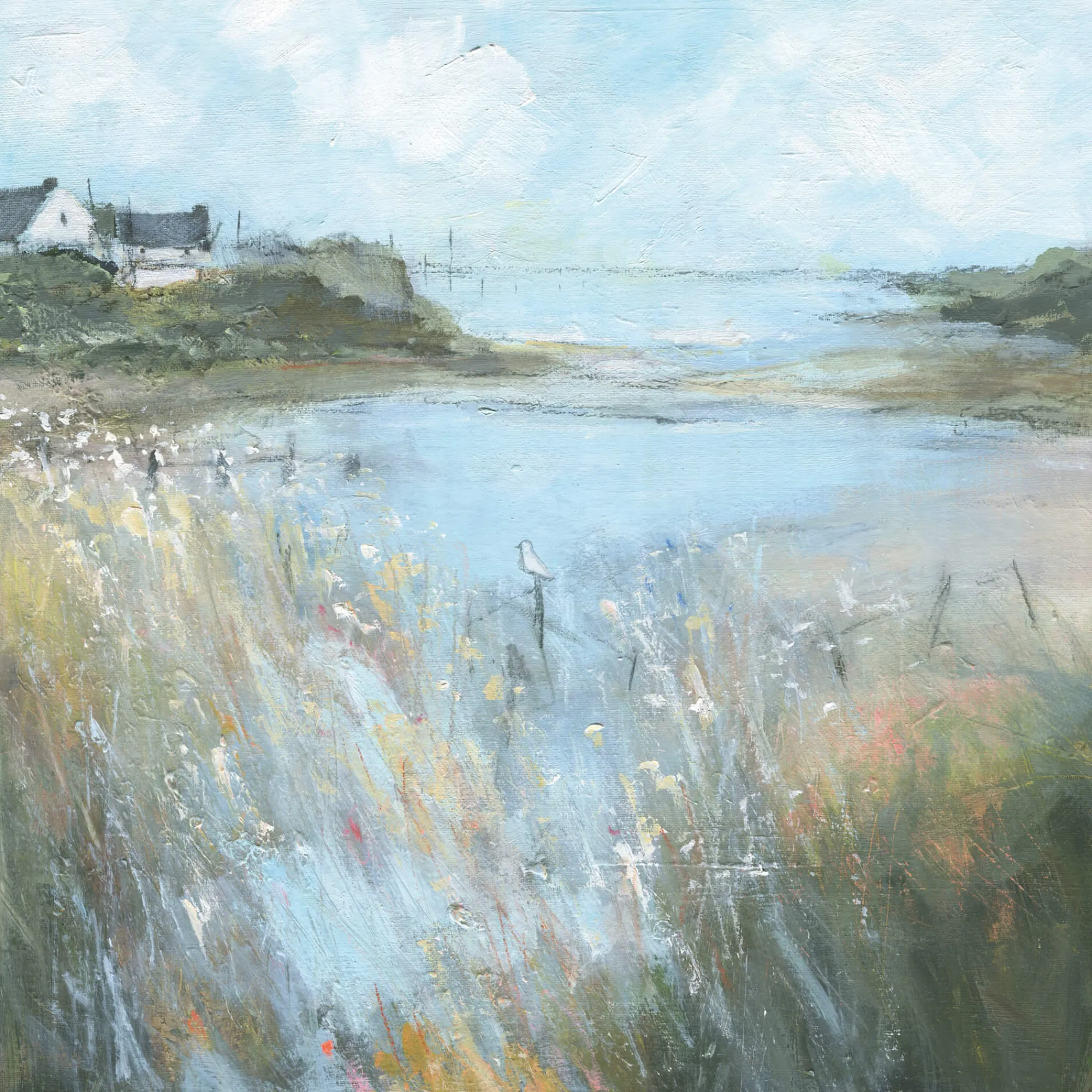 Unframed Prints*Whistlefish Morning On The Estuary Art Print