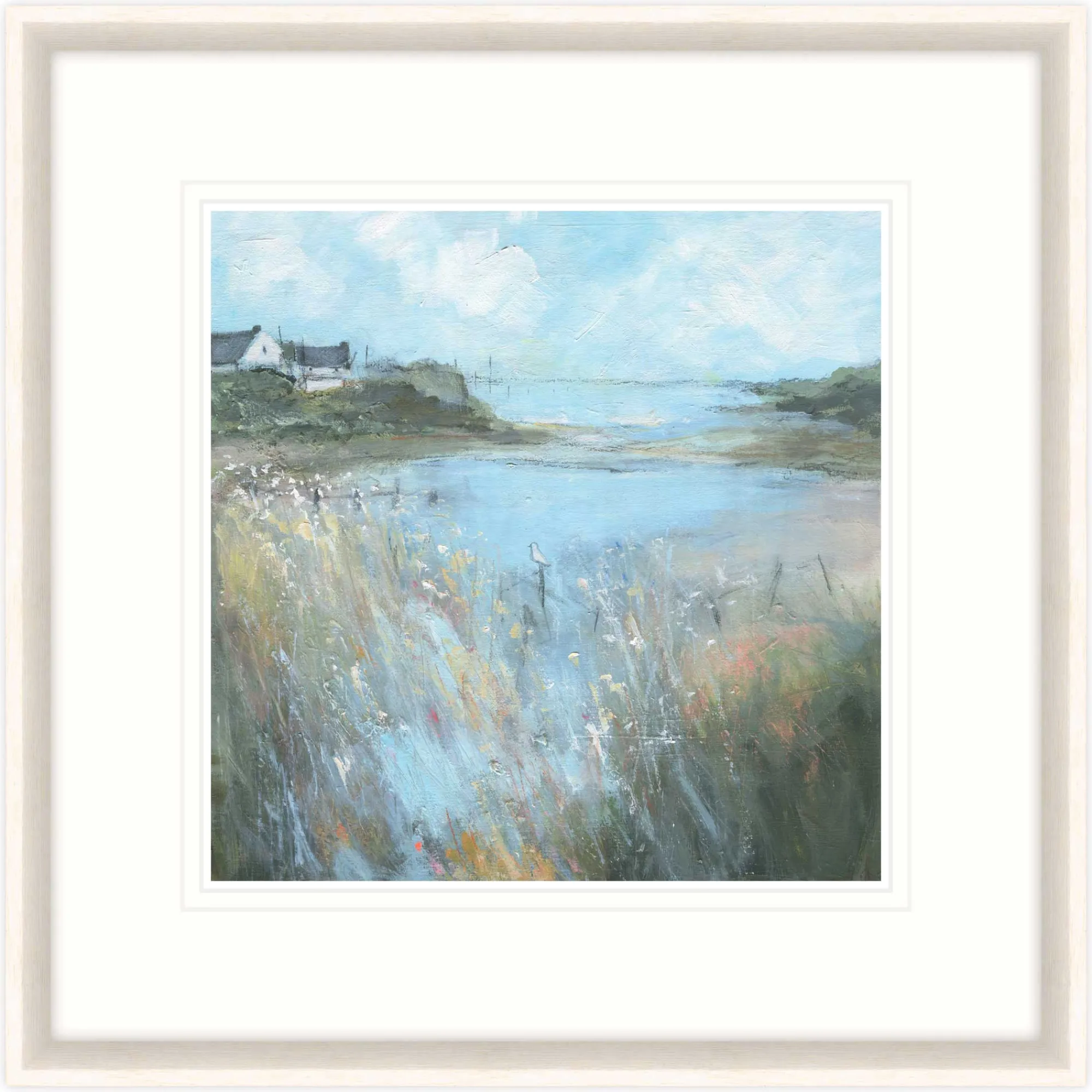 Floral & Flowers|Framed Prints*Whistlefish Morning On The Estuary Framed Print