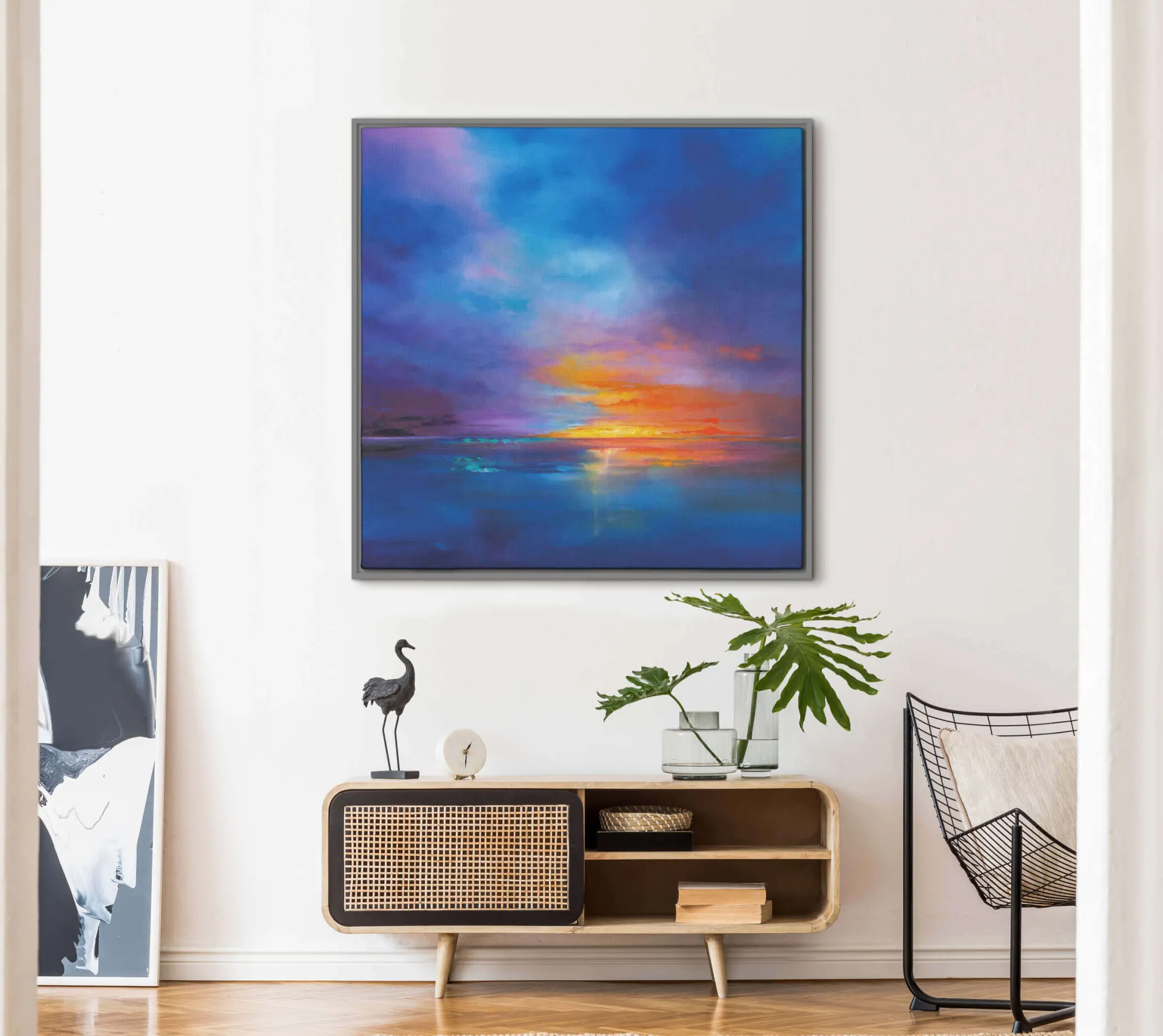 Coastal Scenes|Framed Canvas*Whistlefish Morning Sky Large Framed Canvas