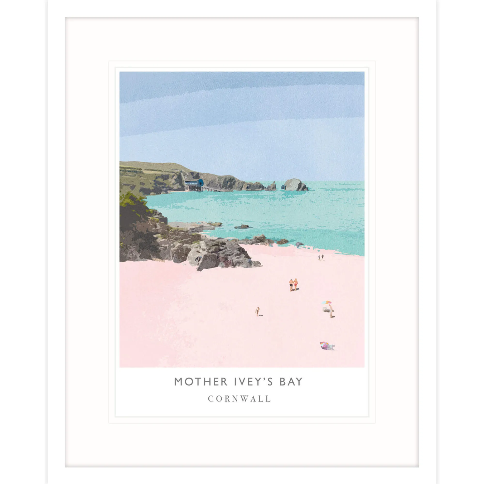 Travel|Framed Prints*Whistlefish Mother Iveys Large Framed Print