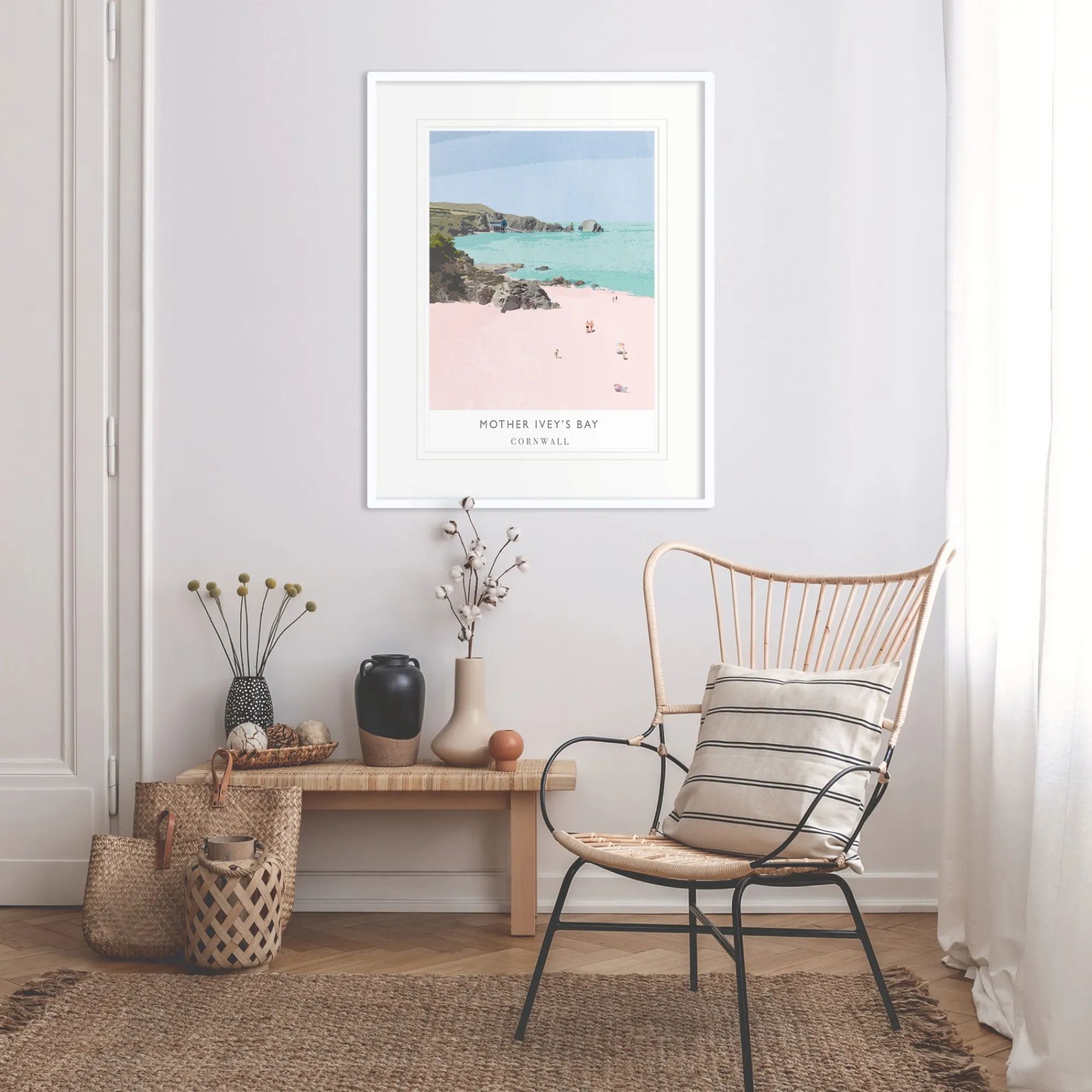 Travel|Framed Prints*Whistlefish Mother Iveys Large Framed Print