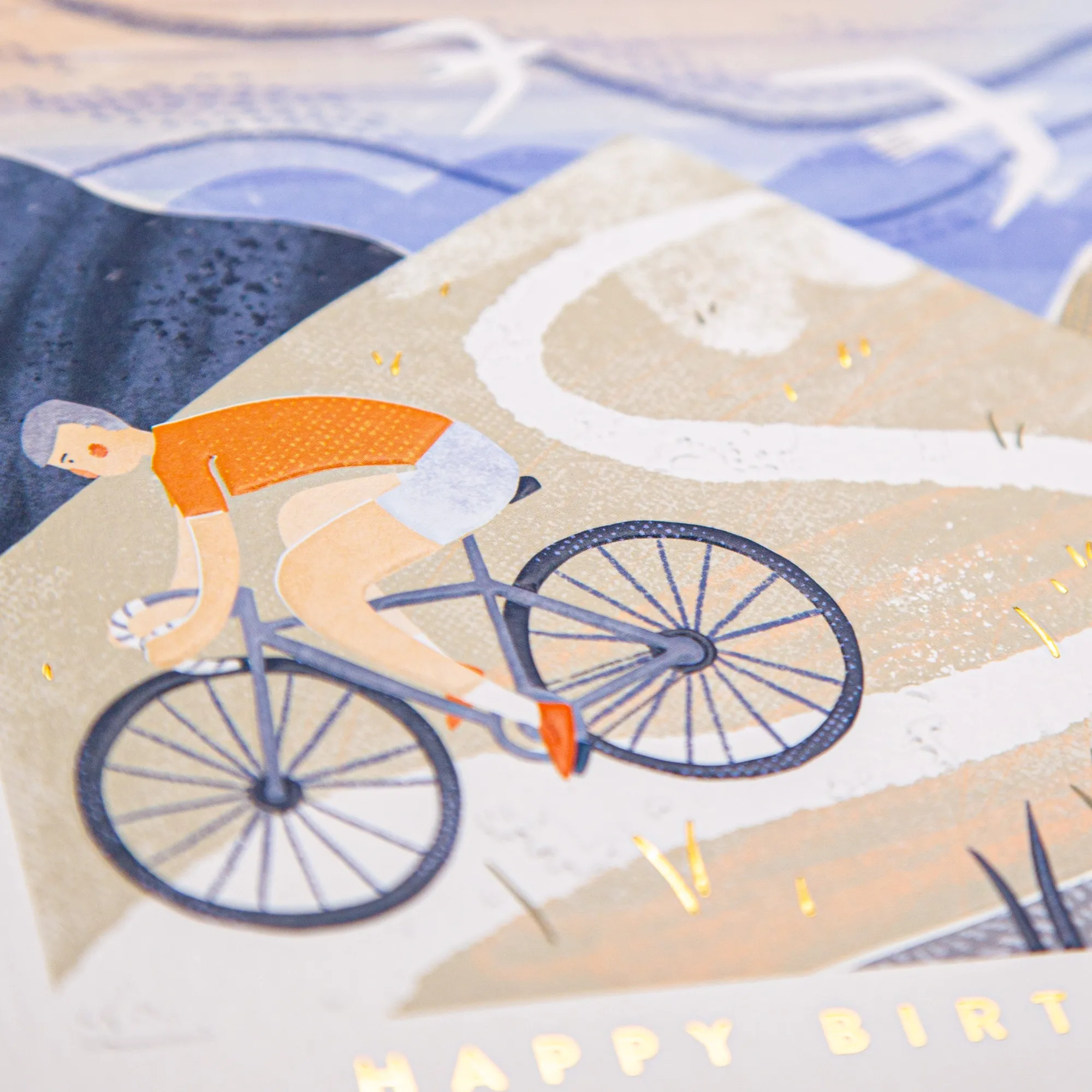 Birthday|For Him*Whistlefish Mountain Cycling Birthday Card
