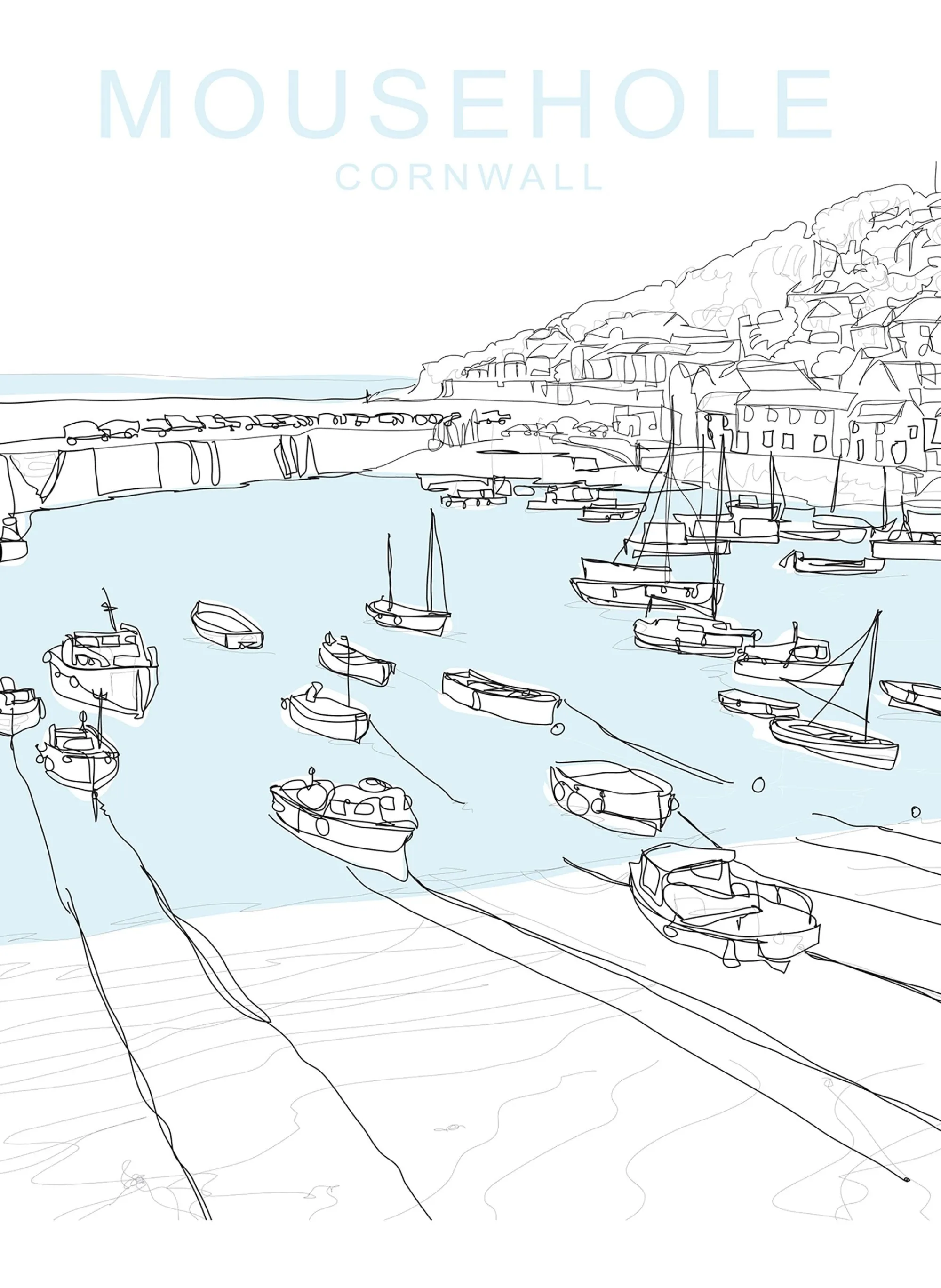 Unframed Prints*Whistlefish Mousehole Art Print