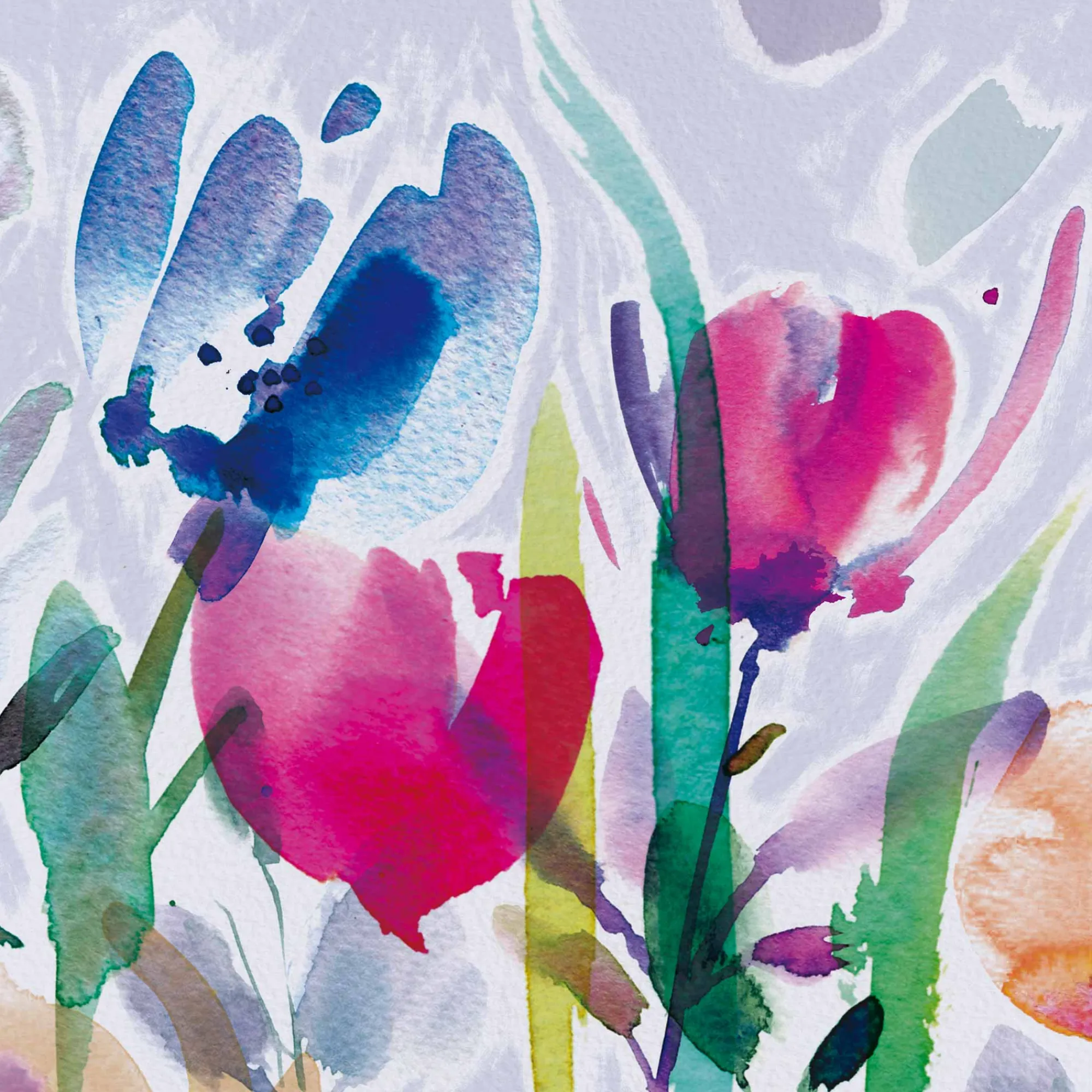 Unframed Prints*Whistlefish Multi Blooms Medium Art Print
