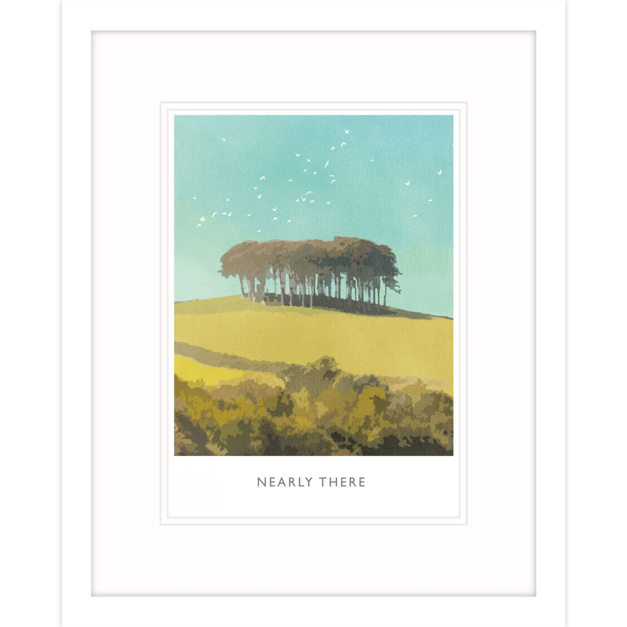 Travel|Framed Prints*Whistlefish Nearly There Framed Print