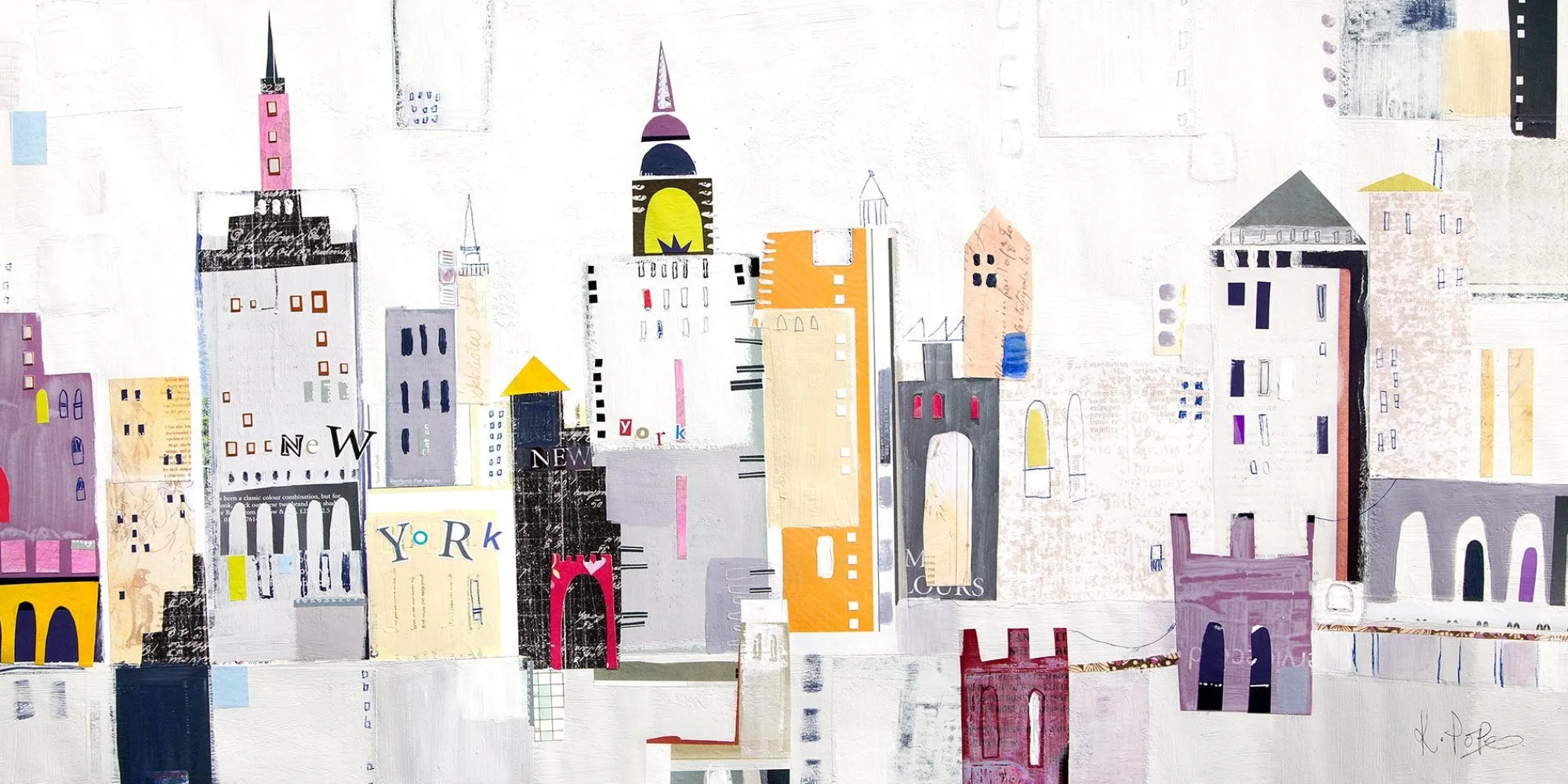 Unframed Prints*Whistlefish New York Art Print