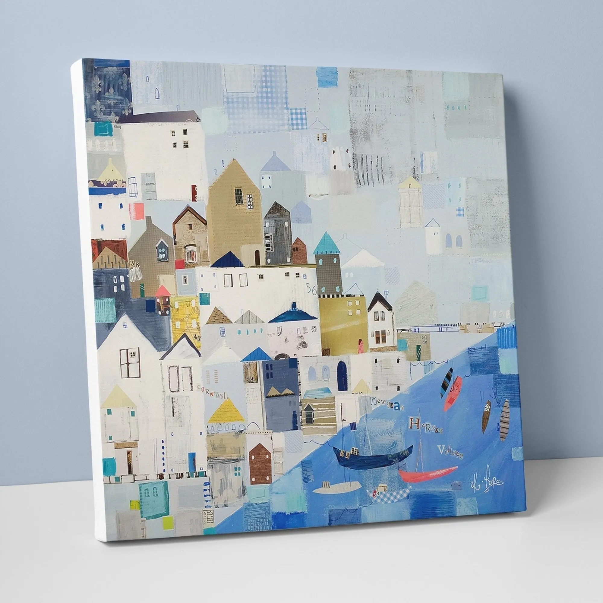 Newquay|Cornwall*Whistlefish Newquay Canvas
