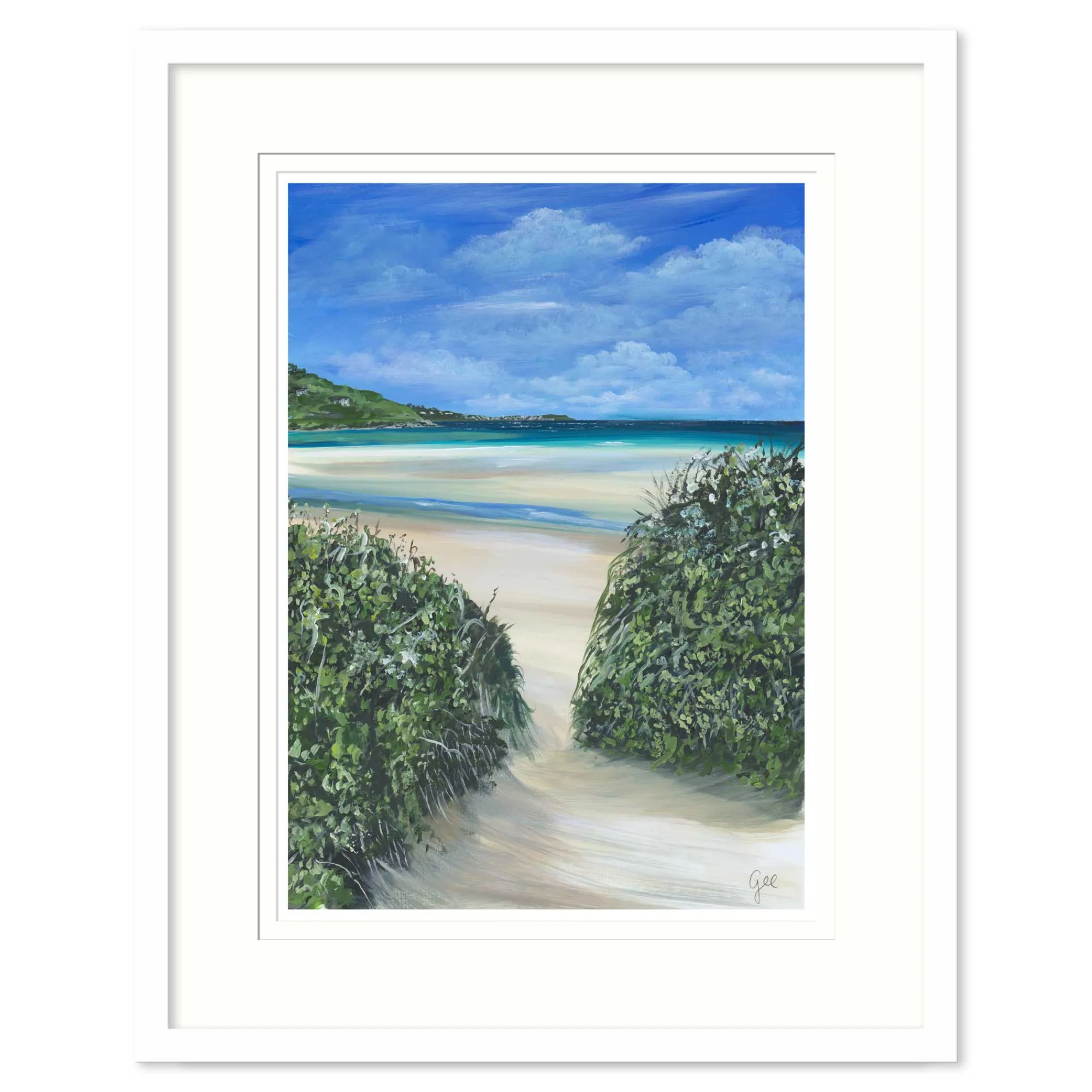 Newquay|Coastal Scenes*Whistlefish Newquay Framed Print