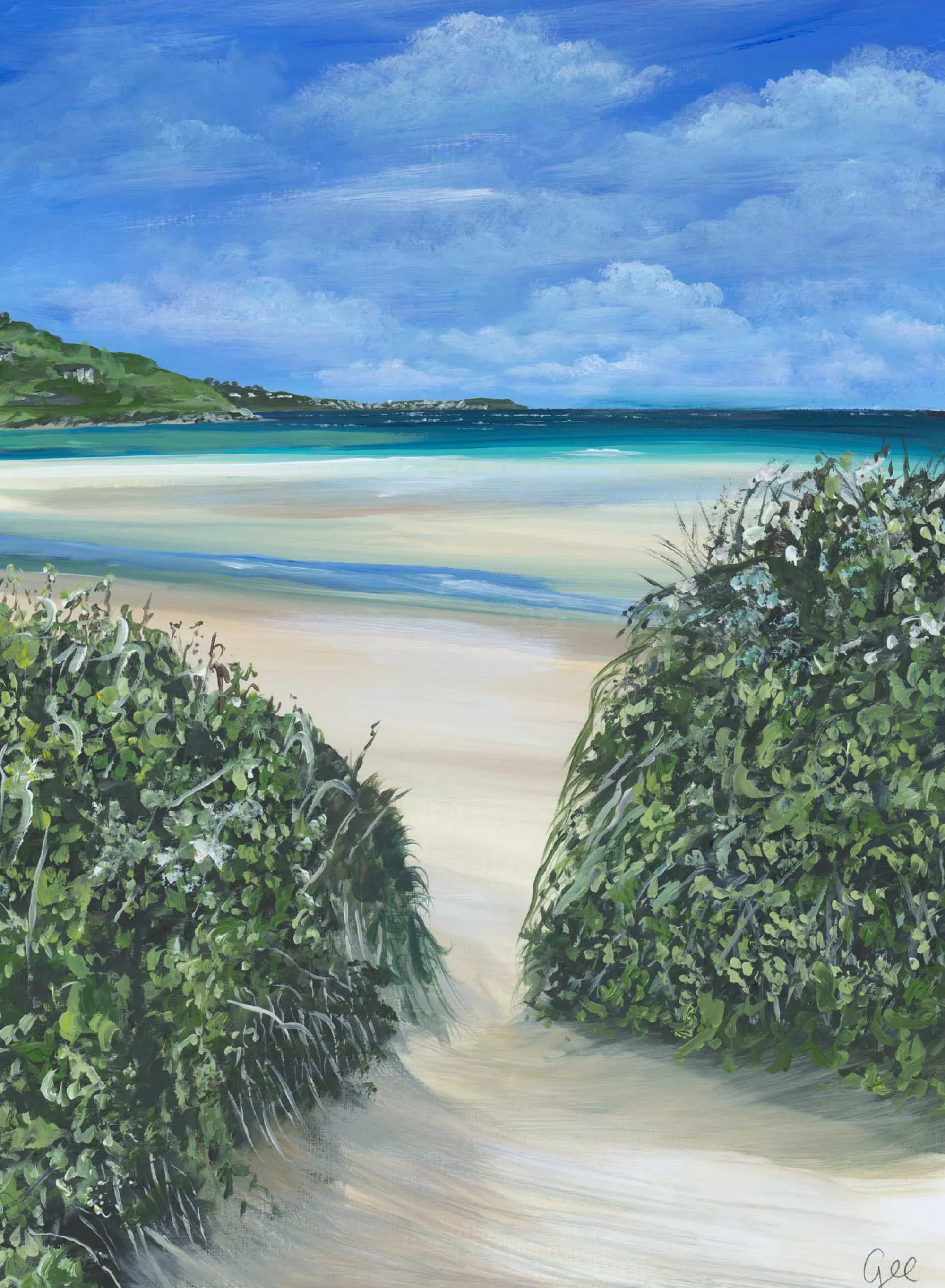 Unframed Prints*Whistlefish Newquay Med Art Print