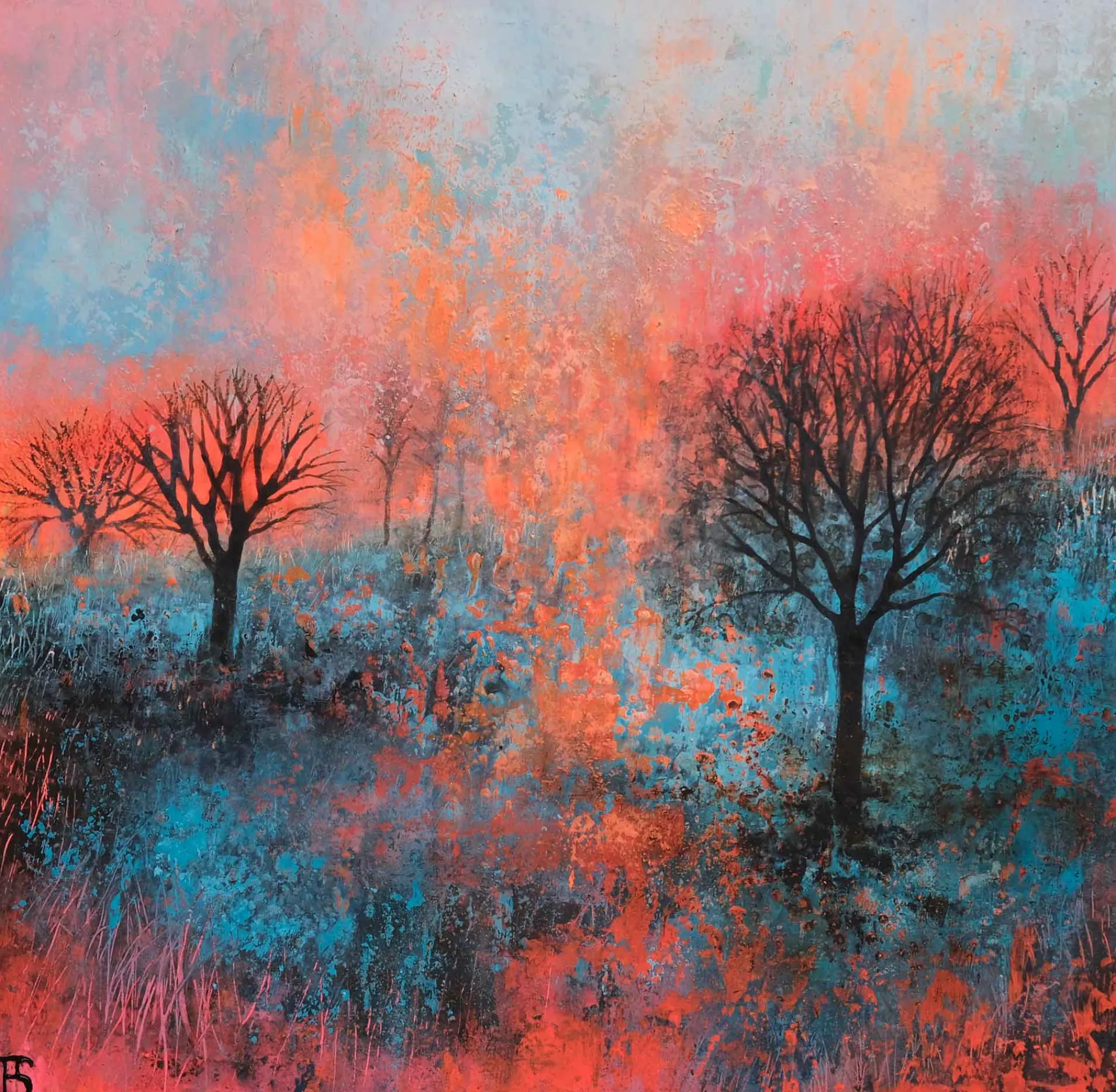 Unframed Prints*Whistlefish No6 Of Rural Collection Med Art Print