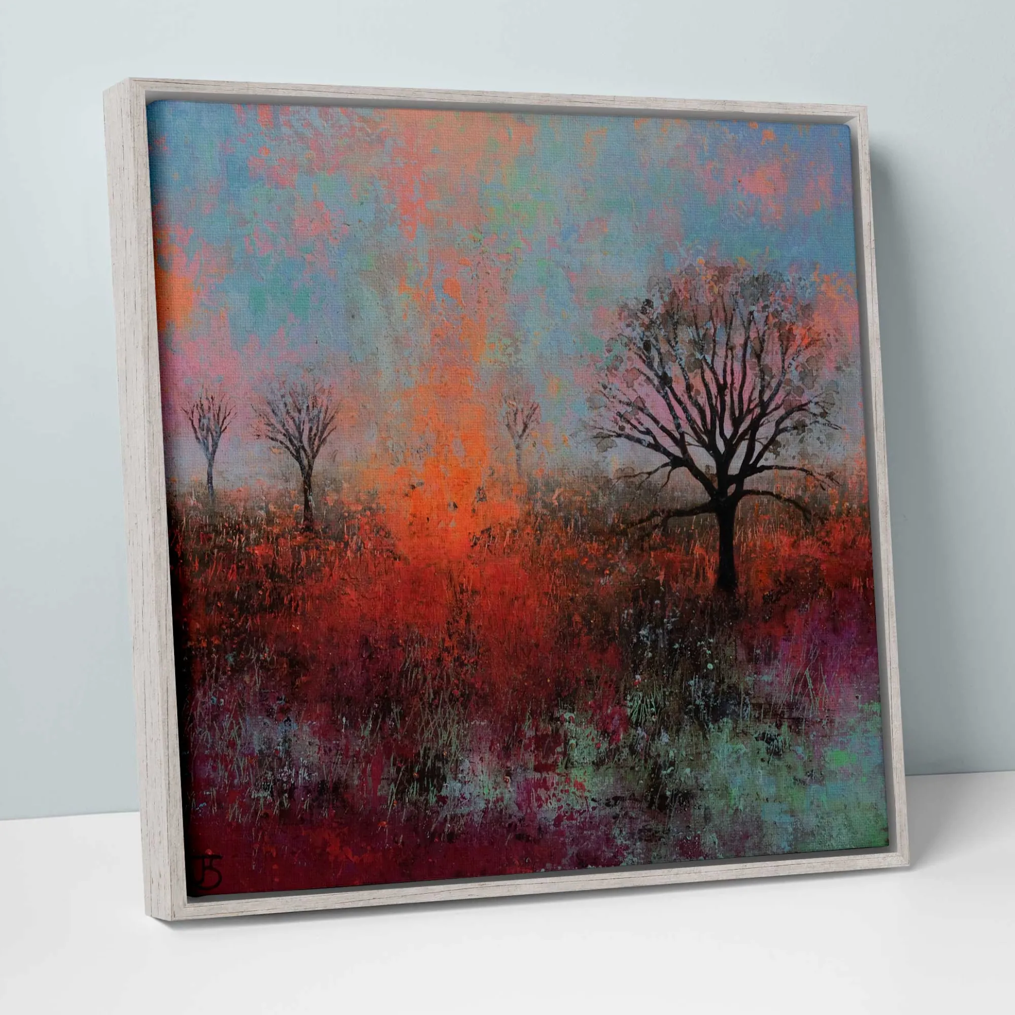 Framed Canvas*Whistlefish No2 Of Rural Landscapes Med Framed Canvas