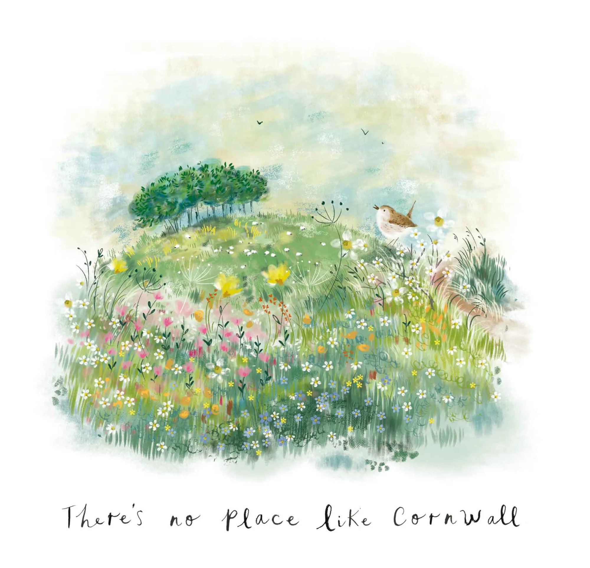 Unframed Prints*Whistlefish No Place Like Cornwall Small Art Print