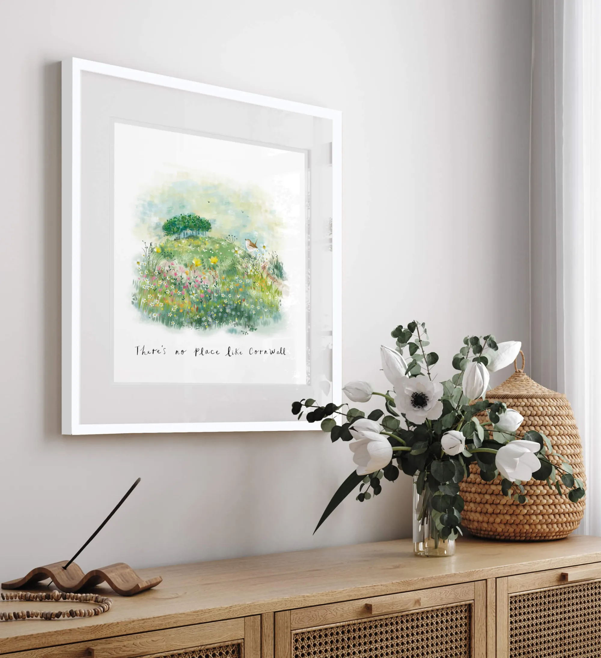 Unframed Prints*Whistlefish No Place Like Cornwall Small Art Print