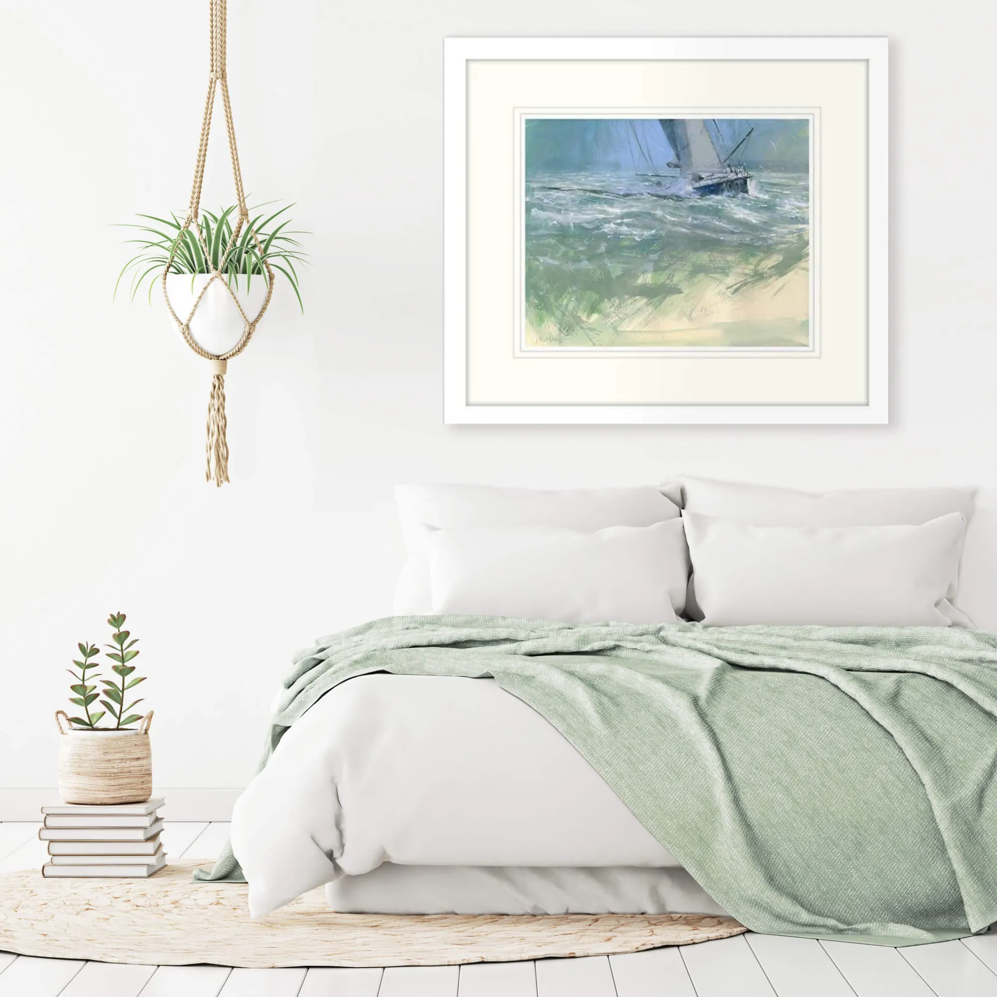 Framed Prints*Whistlefish Ocean Racer In Solent Framed Print