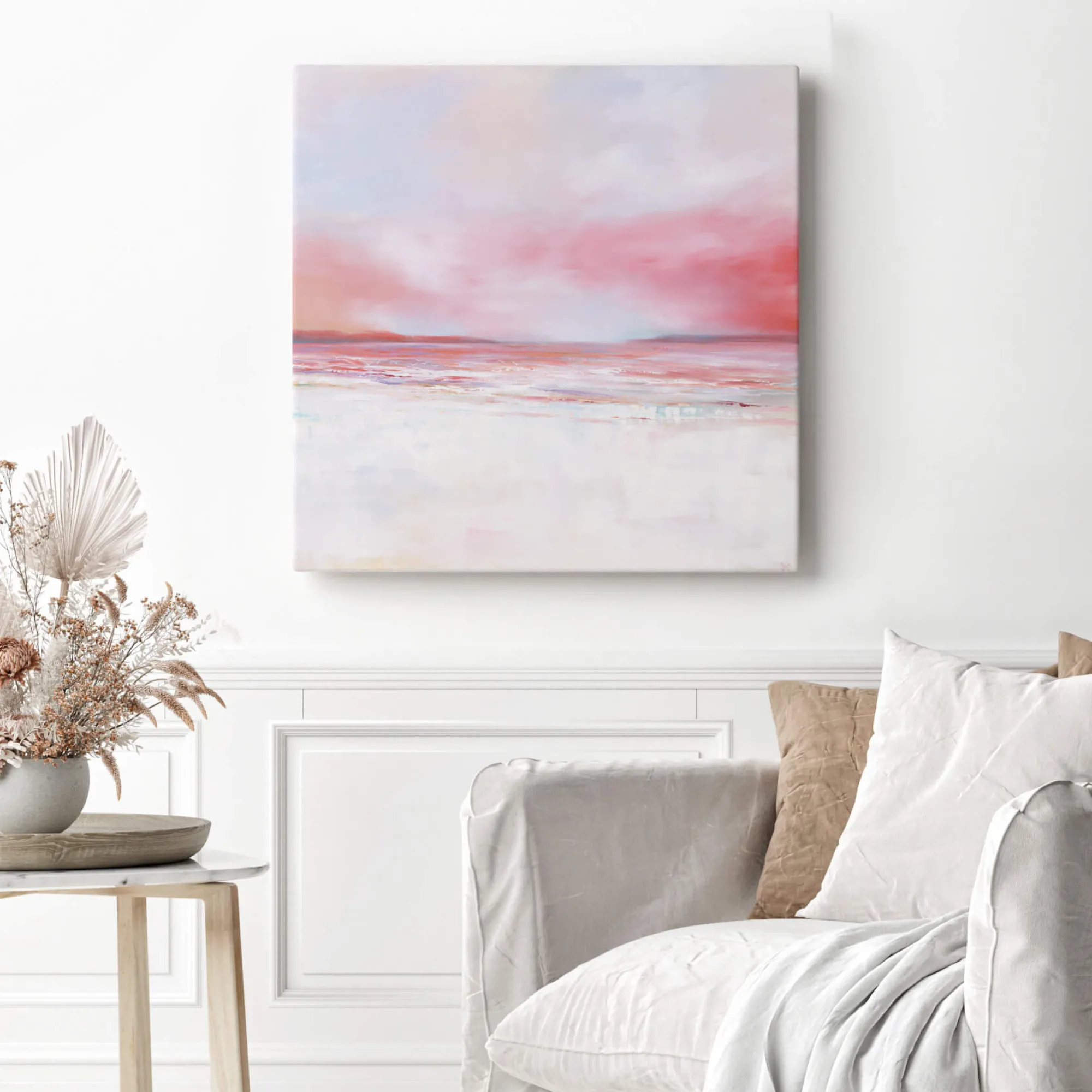 Coastal Scenes|Canvas*Whistlefish Oceanfront Haze Large Canvas