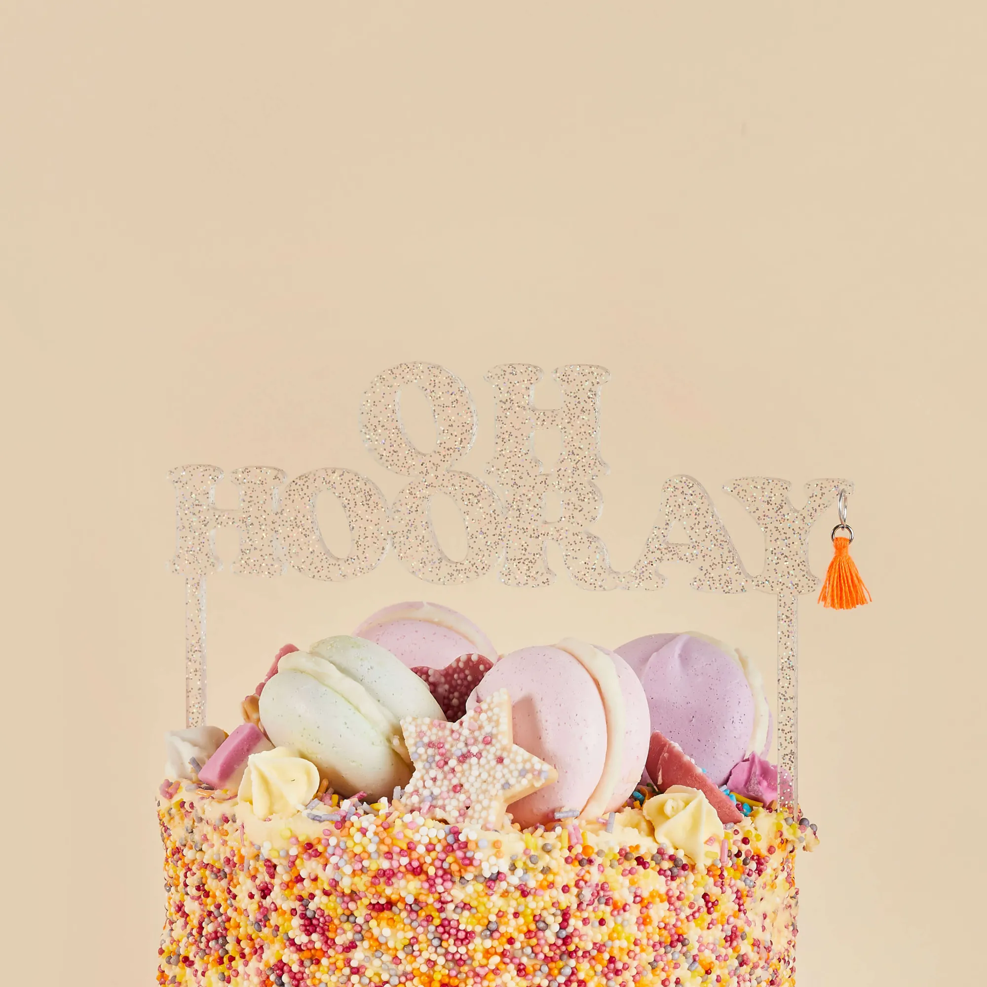 Cake Topper|Birthday*Whistlefish Oh Hooray Cake Topper
