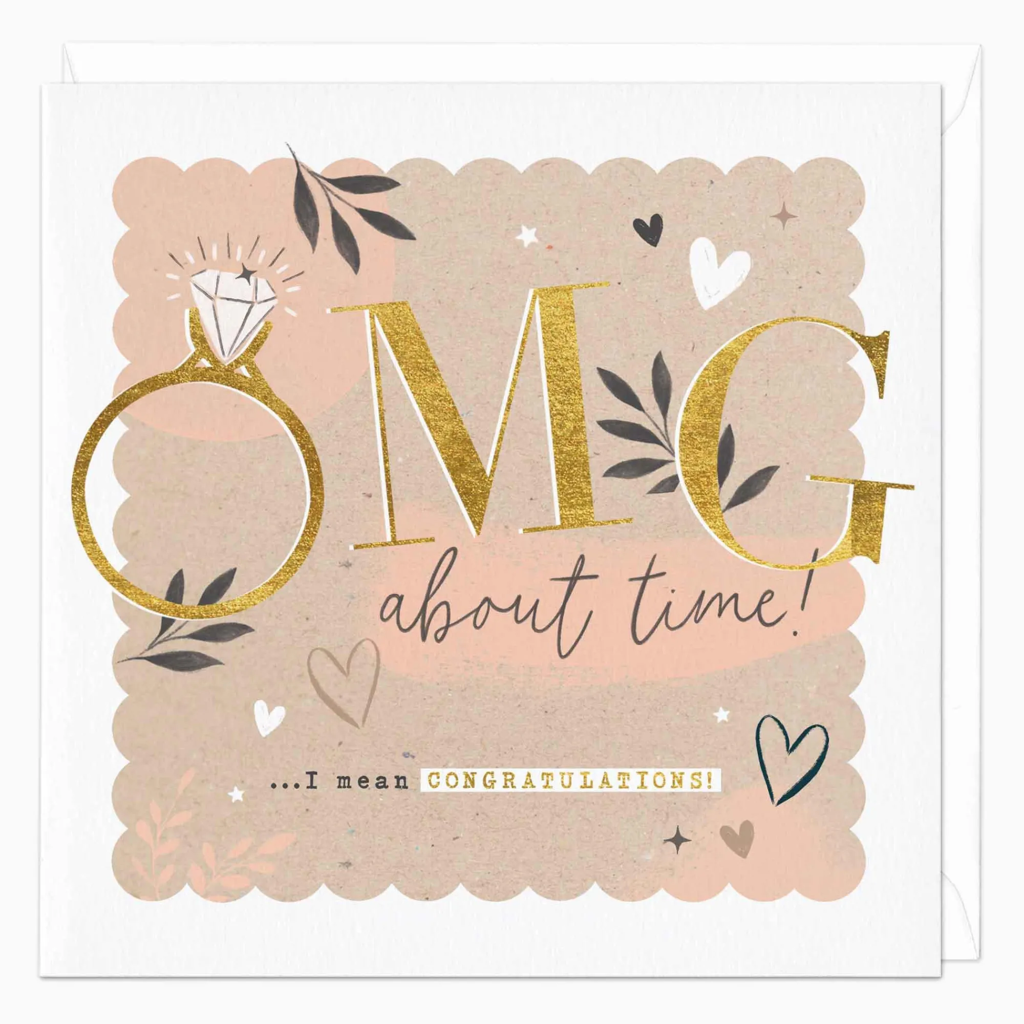 Engagement*Whistlefish OMG Engagment Card
