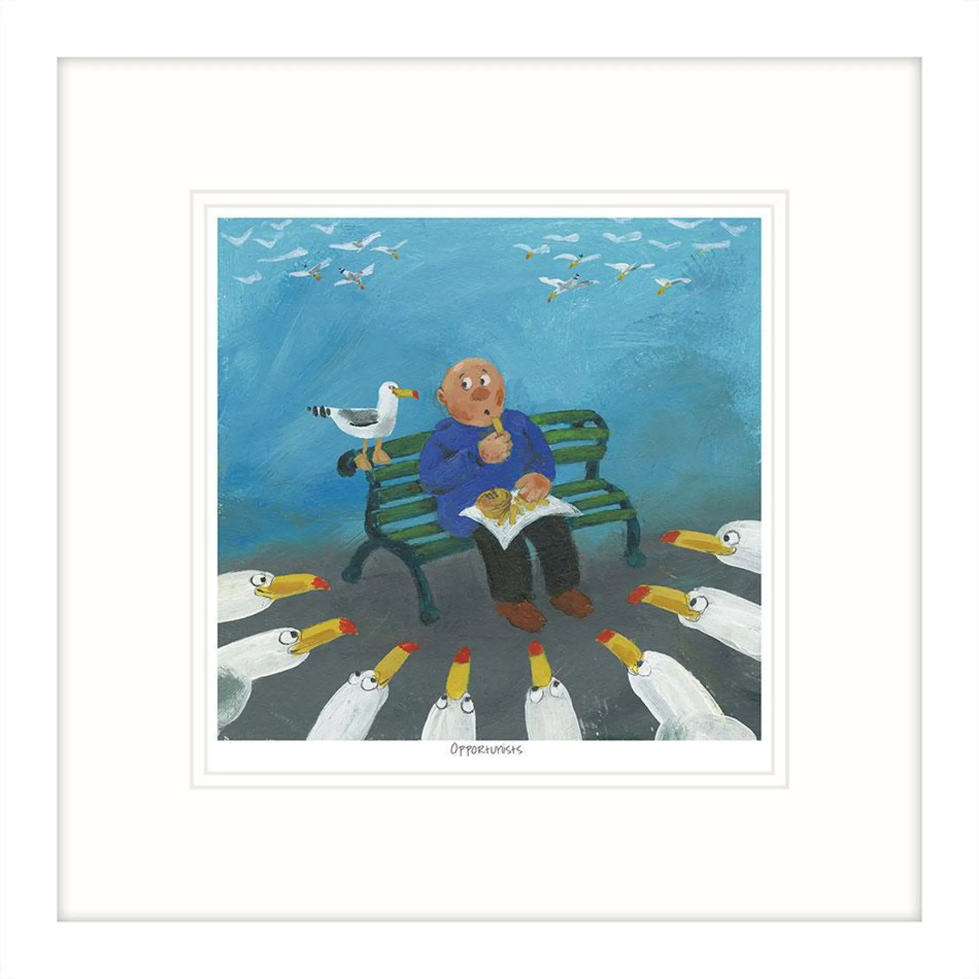 Framed Prints*Whistlefish Opportunists Framed Print
