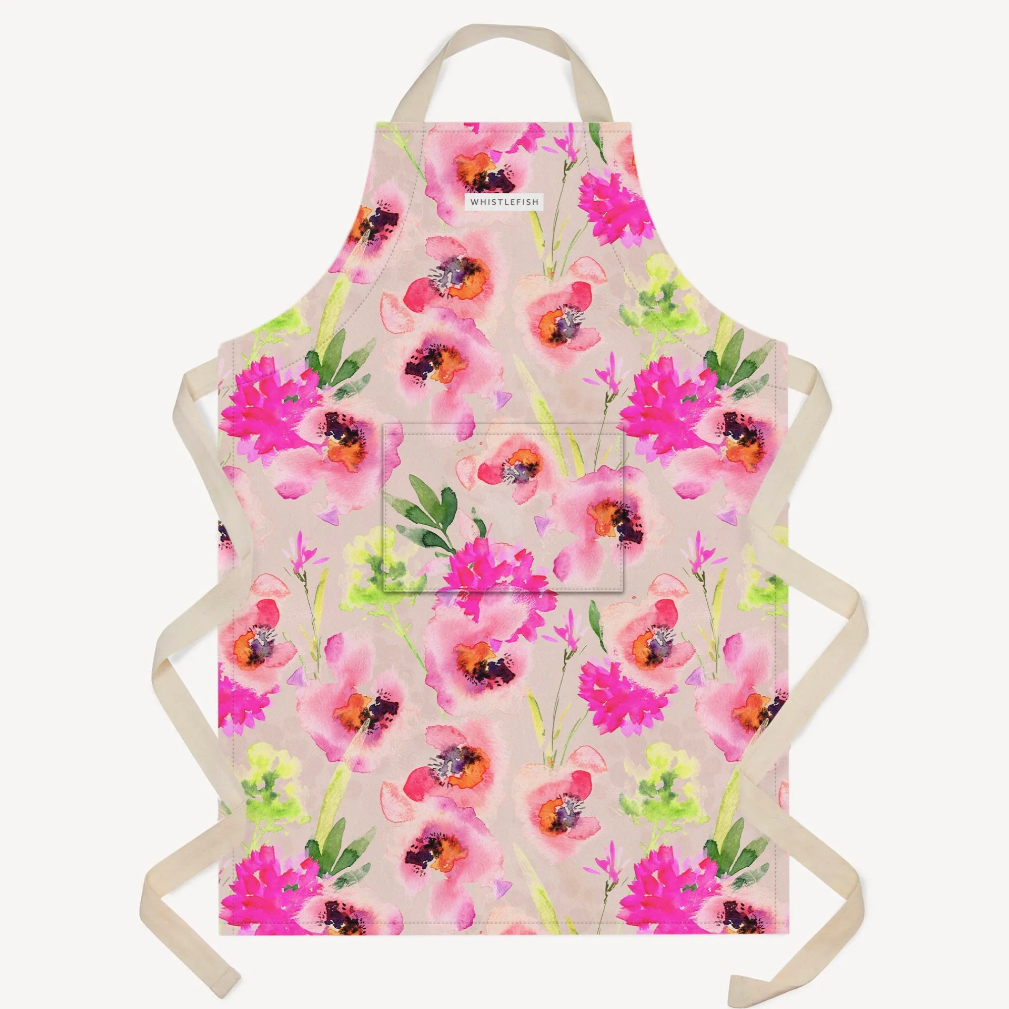 Under £20|Floral Gifts*Whistlefish Orange Poppy Apron