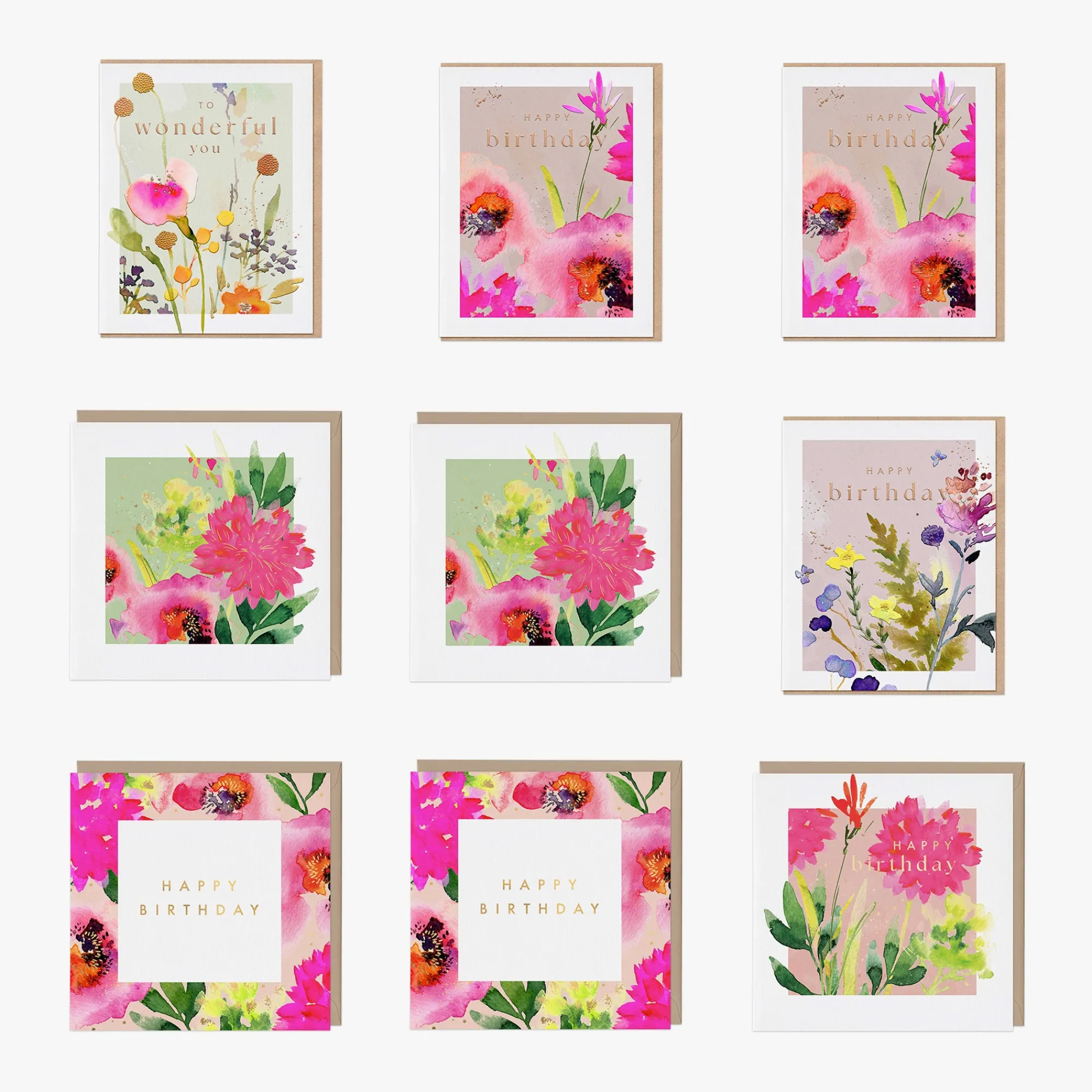 Floral Gifts|Card Gift Boxes*Whistlefish Orange Poppy Card Gift Box
