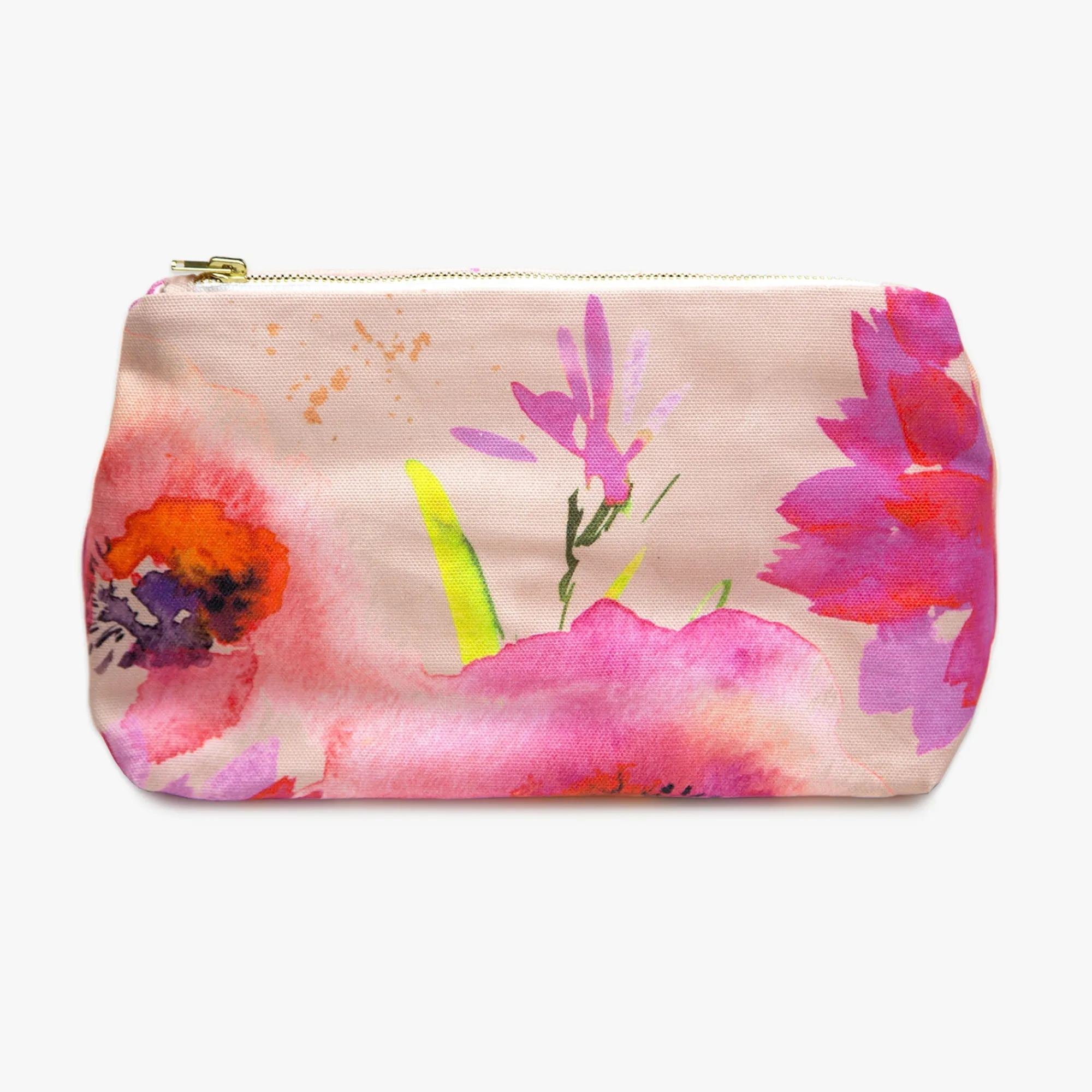 Under £20|Floral Gifts*Whistlefish Orange Poppy Cosmetic Bag