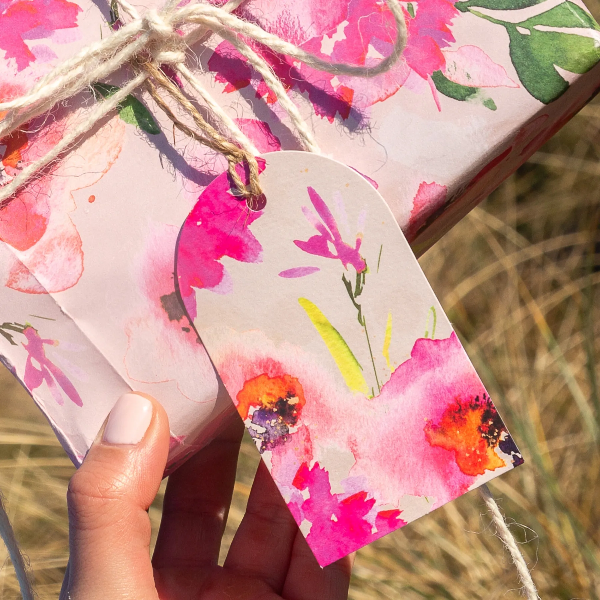 Gift Tags|Gift Tags*Whistlefish Orange Poppy Gift Tags (Pack of 6)
