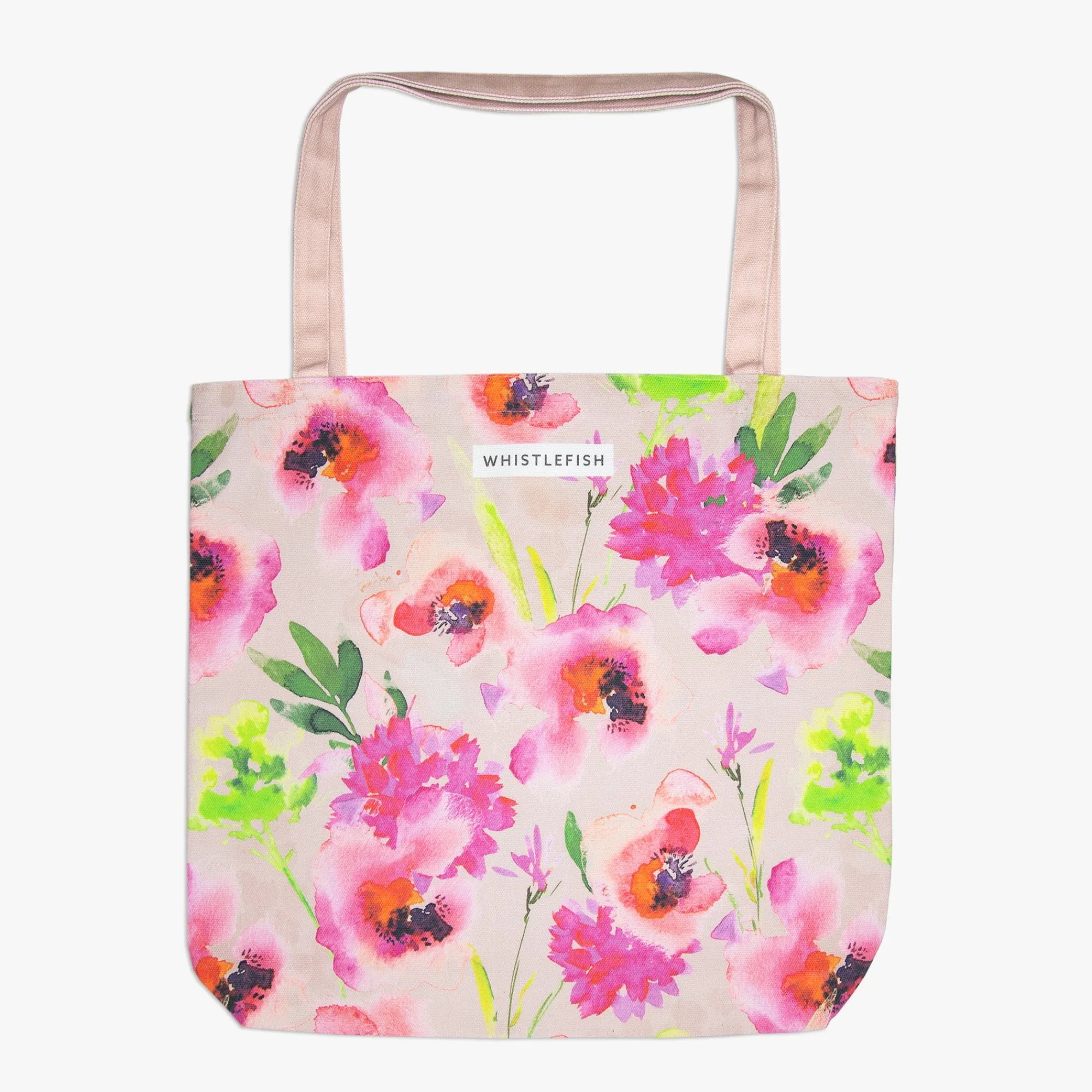 Under £20|Floral Gifts*Whistlefish Orange Poppy Tote Bag
