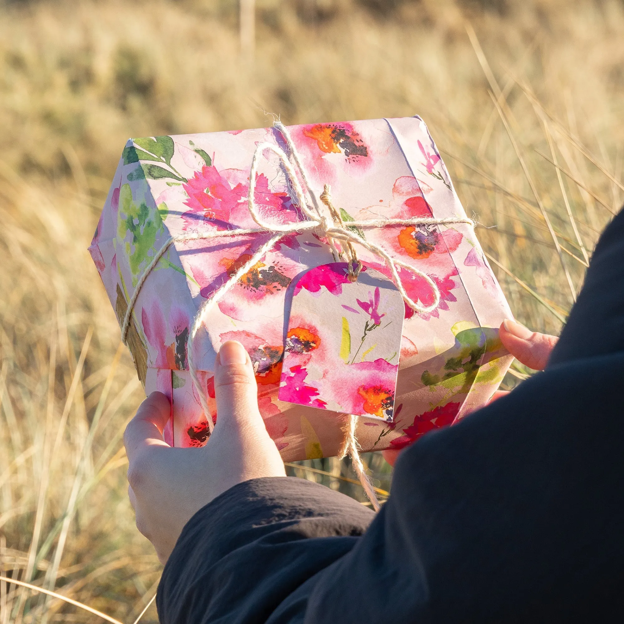 Gift Wrap|Floral*Whistlefish Orange Poppy Wrapping Paper