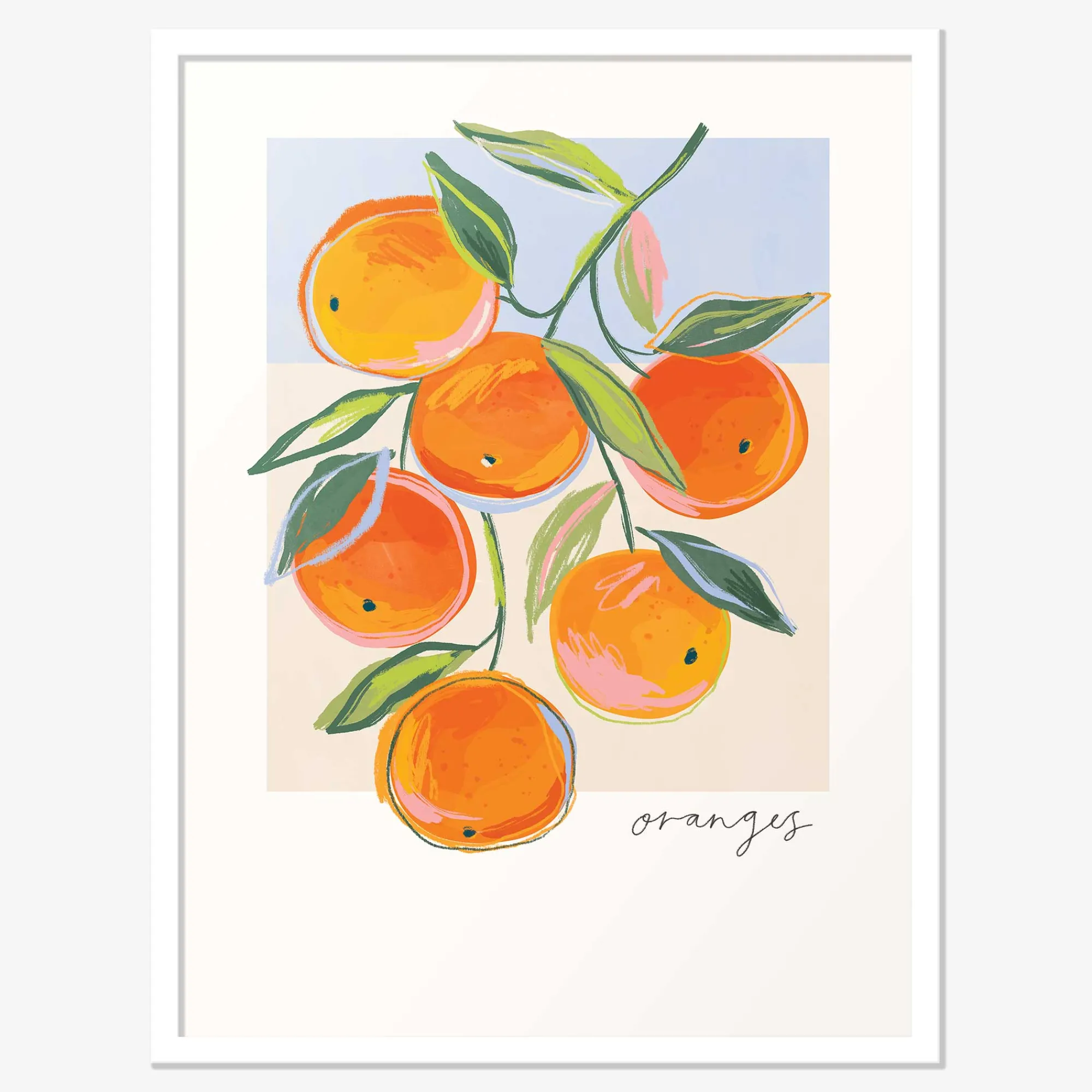 Framed Prints*Whistlefish Oranges Framed Print
