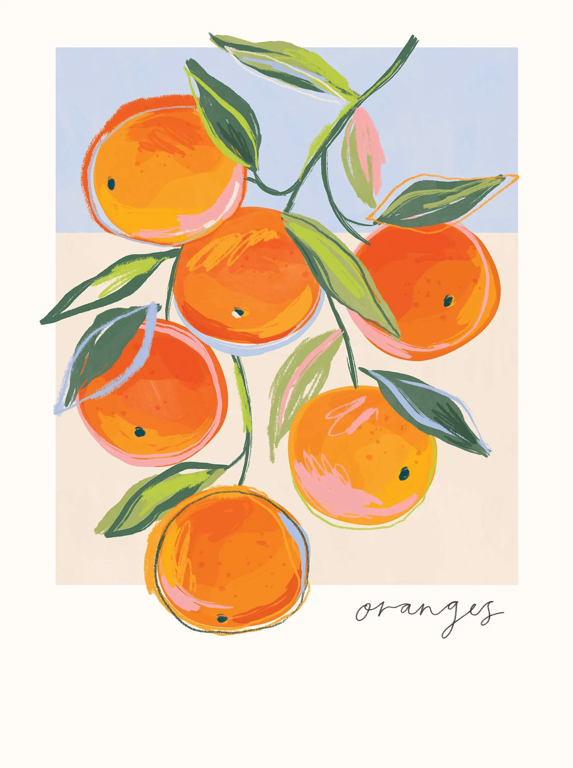 Framed Prints*Whistlefish Oranges Framed Print