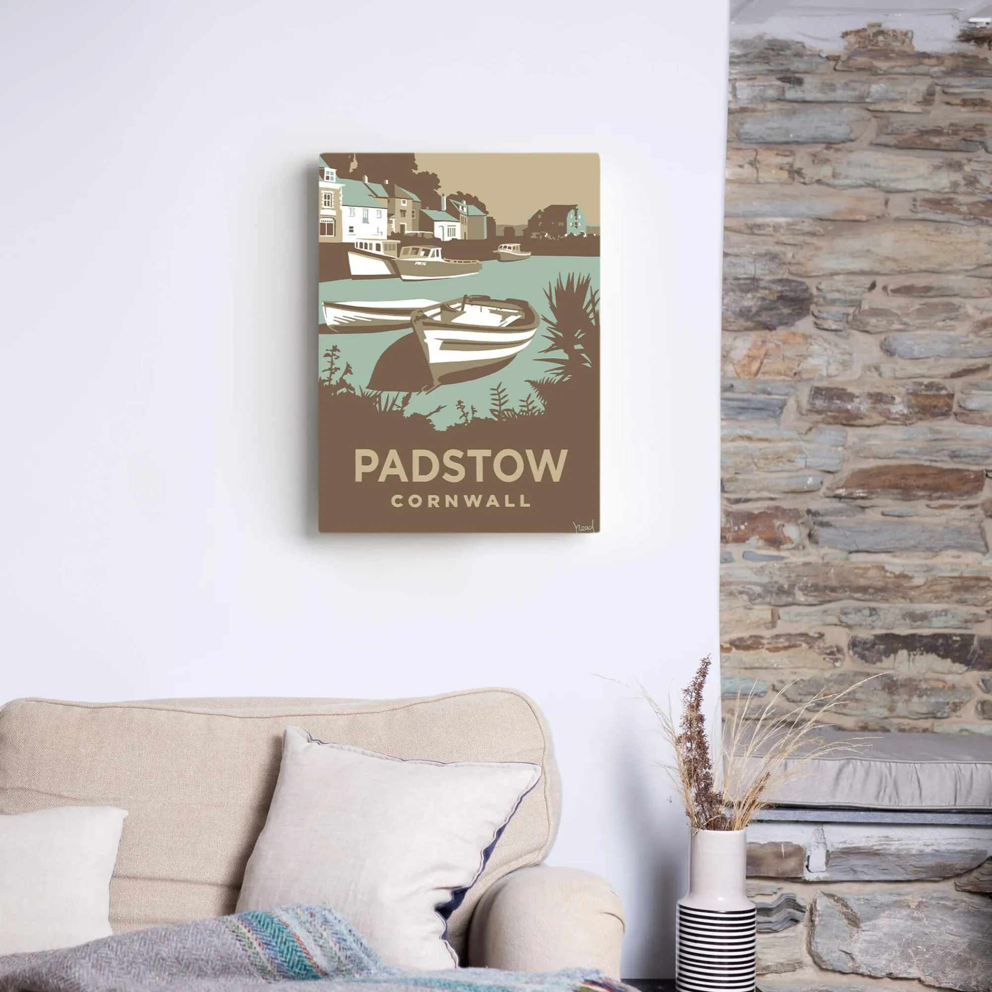 Padstow|Cornwall*Whistlefish Padstow Canvas